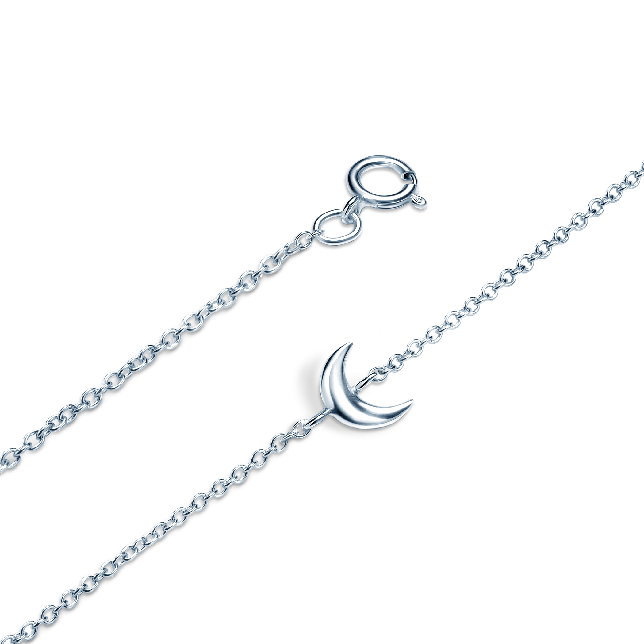 Bransoletka księżyc Savicki: srebrna - 3