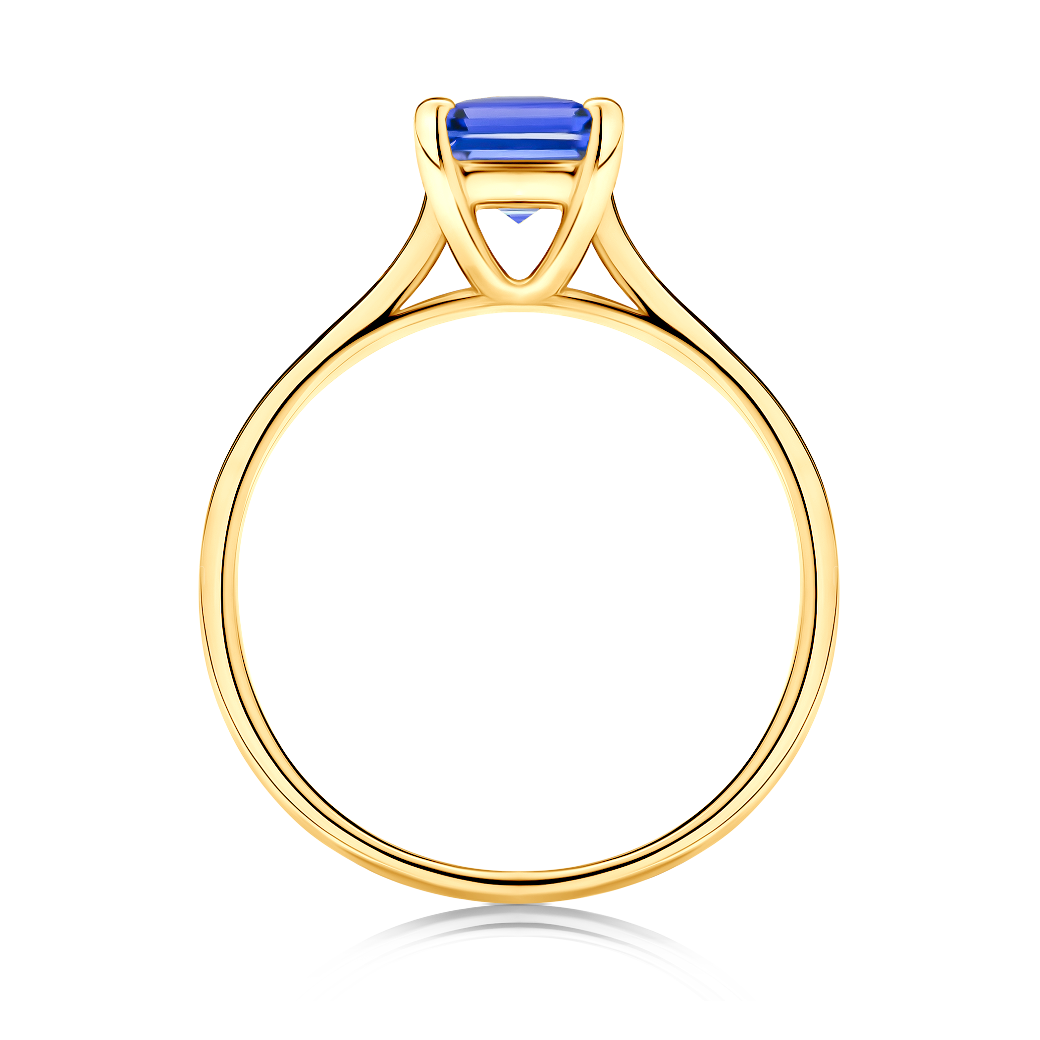 Verlobungsring SAVICKI: Gold, Tansanit