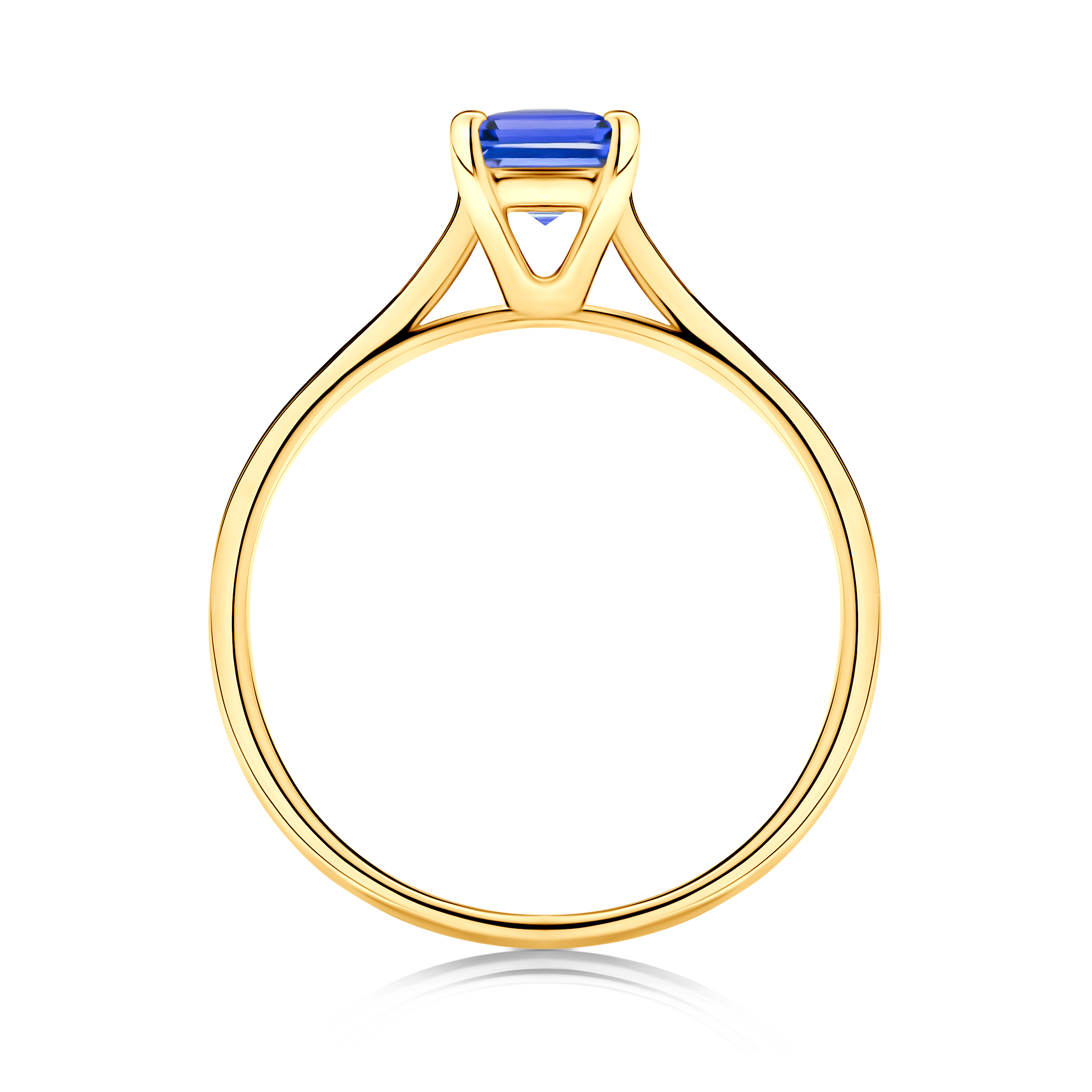 Verlobungsring SAVICKI: Gold, Tansanit