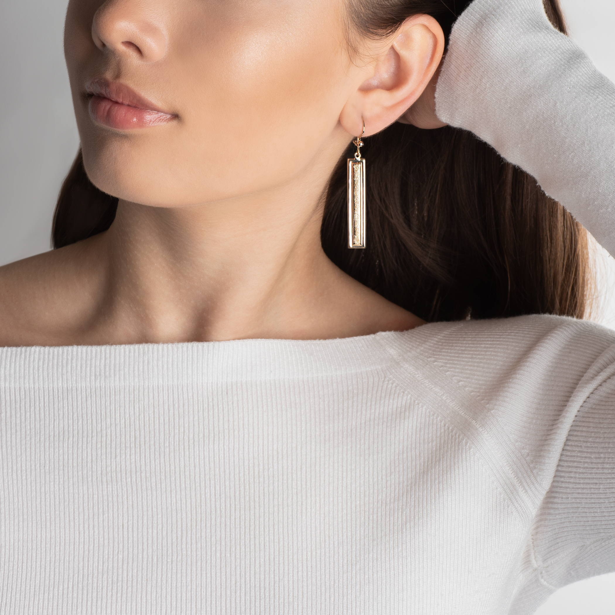 Kolczyki Savicki: złote - 5