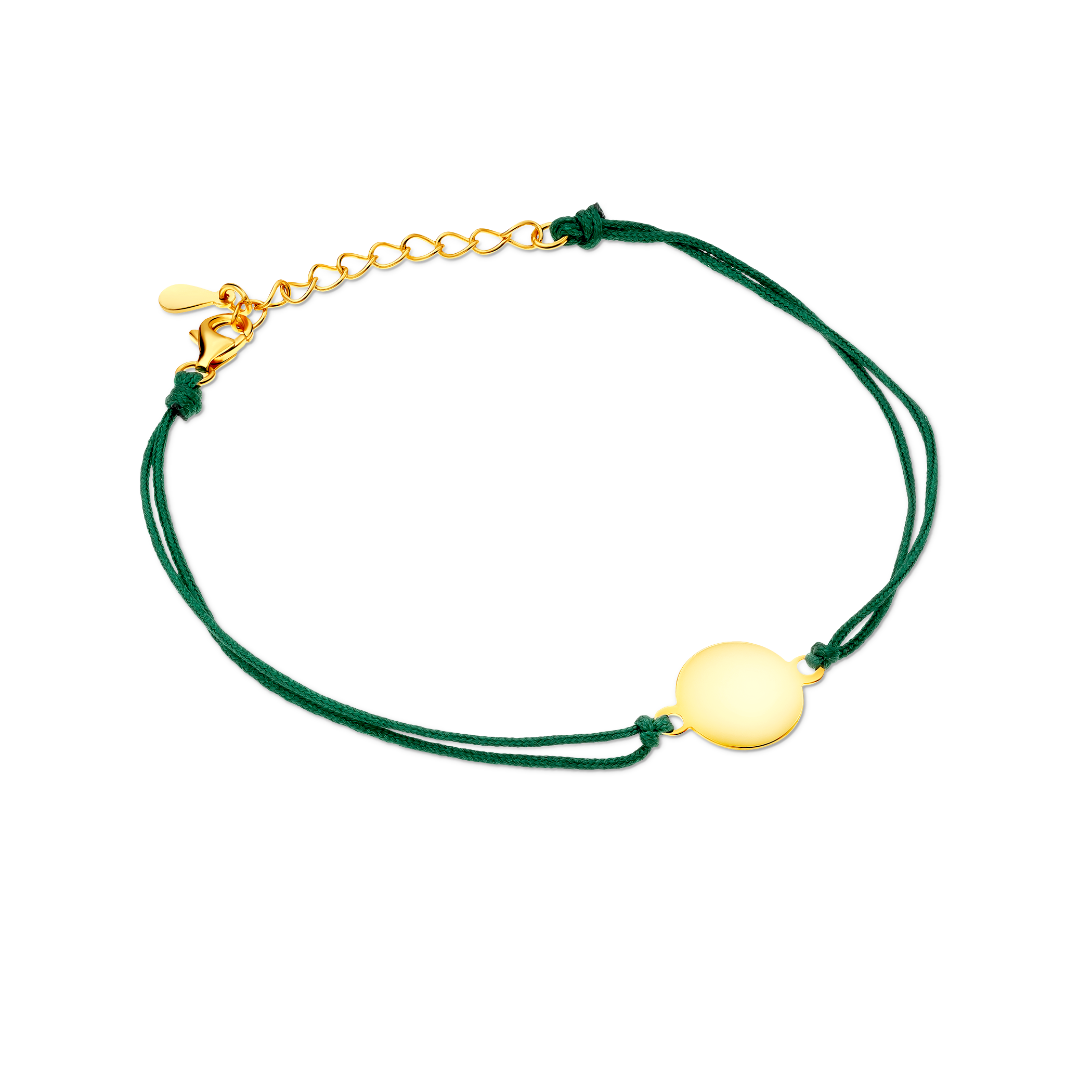 SAVICKI circle bracelet: gold-plated silver