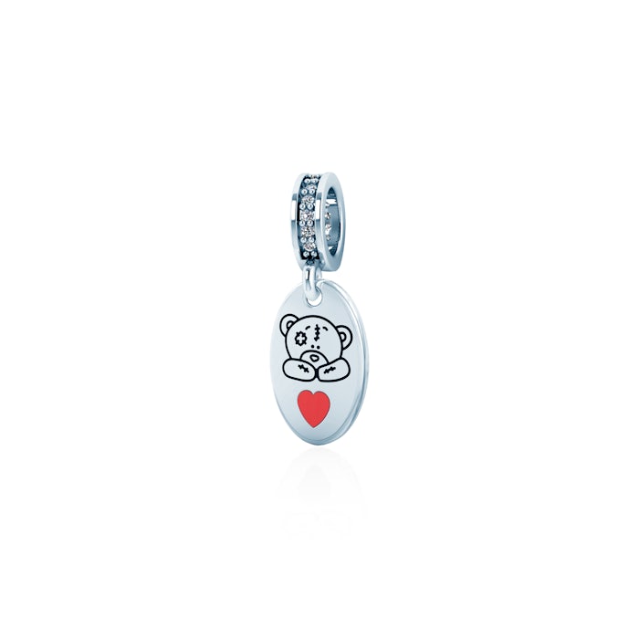 Charm Savicki: silver, zirconia