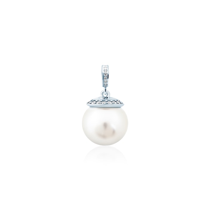 Charms Savicki: srebrny, cyrkonie, perły