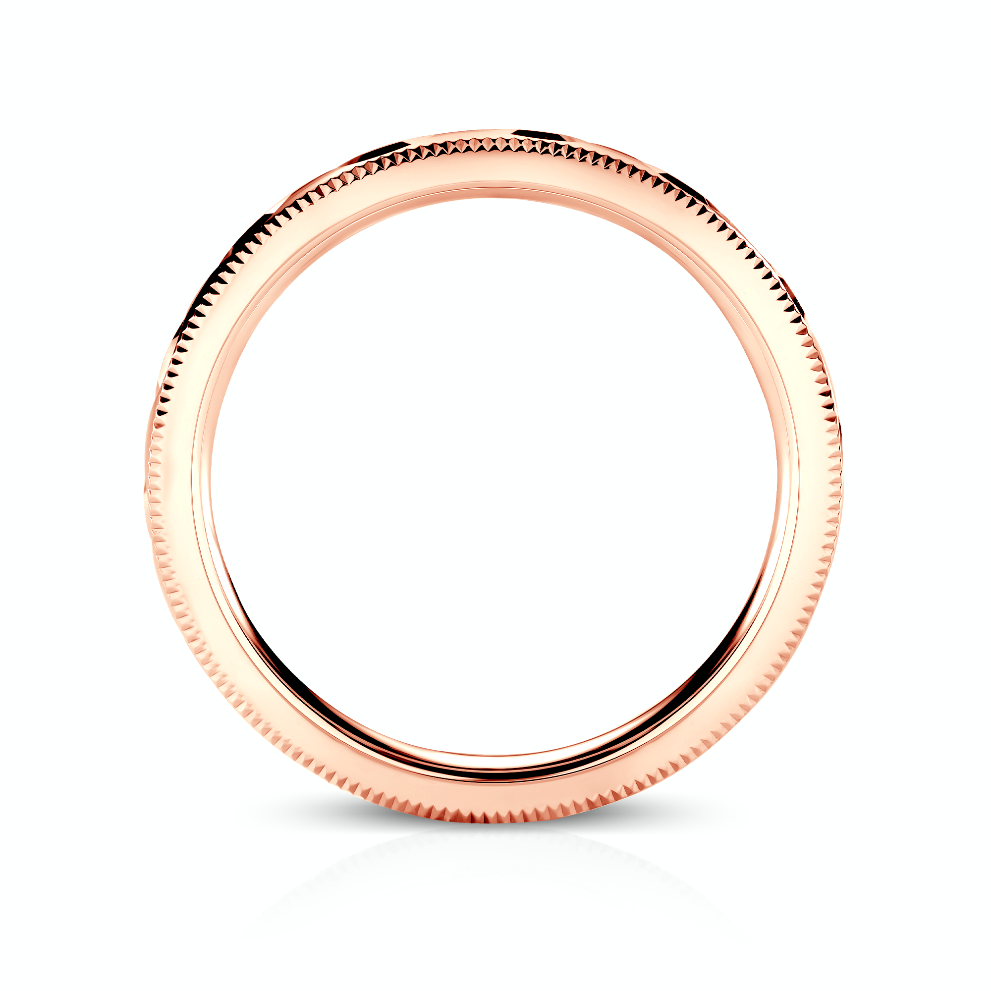 Pierścionek SAVICKI: różowe złoto