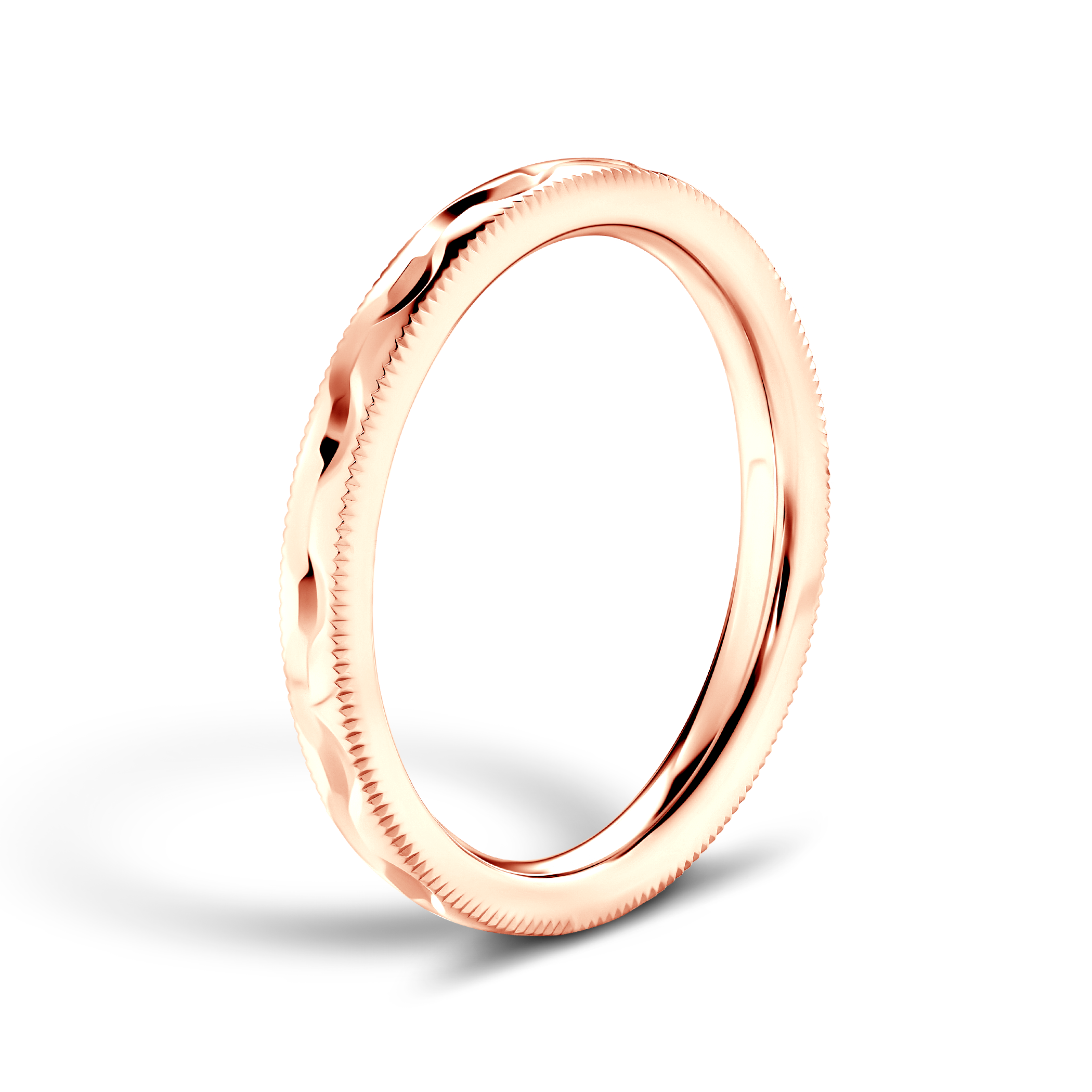 Pierścionek SAVICKI: różowe złoto