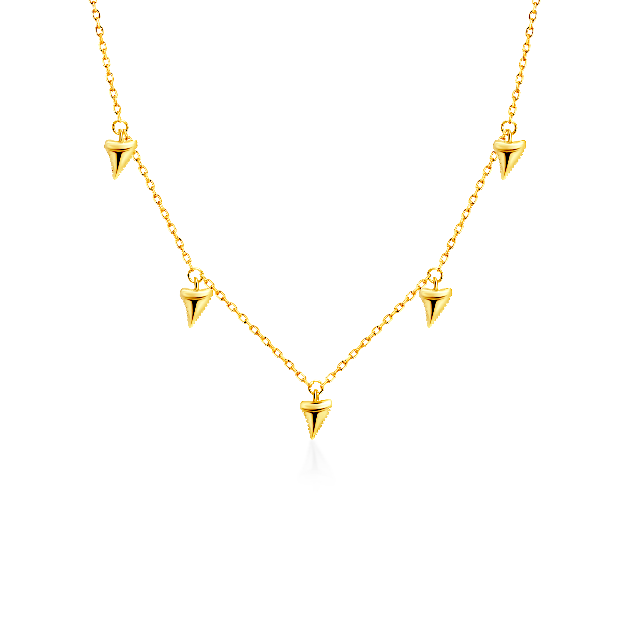 Naszyjnik Savicki: srebrny pozłacany