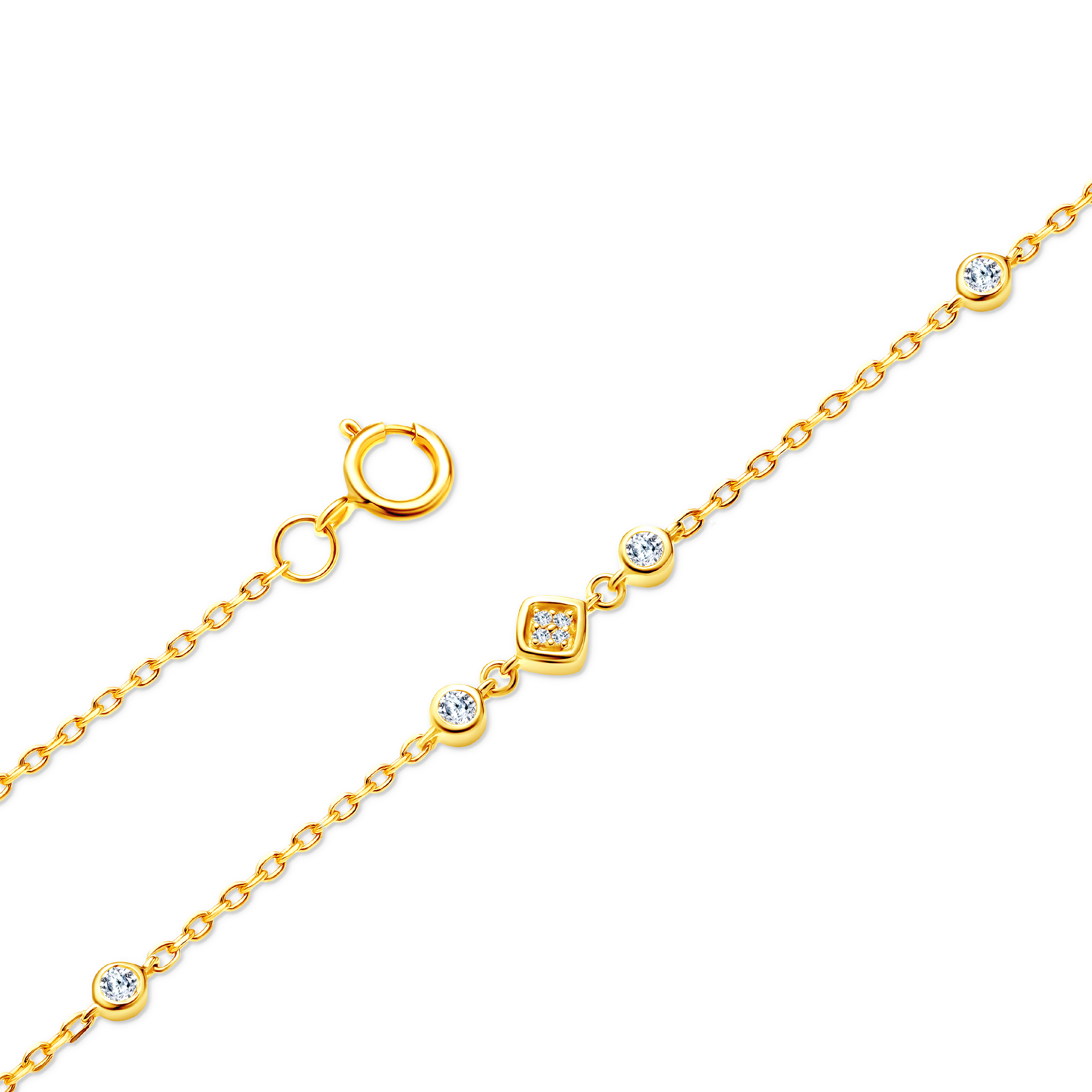 Armband Savicki: Gold, Diamanten