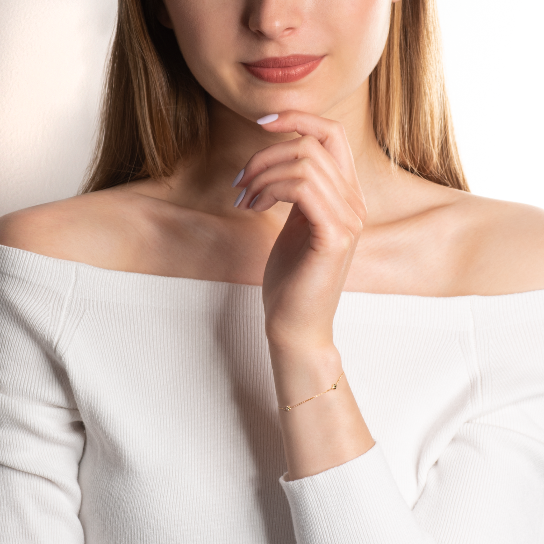 Bransoletka Savicki: złota, diamenty