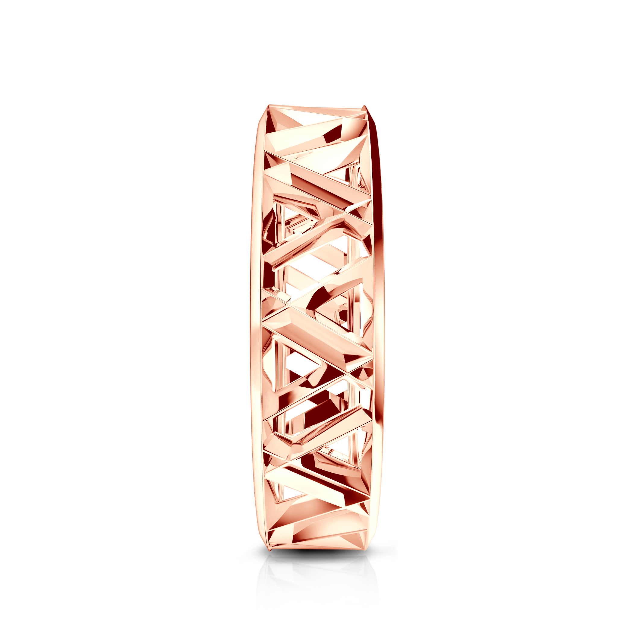 Partnerring Sign of Love®: Roségold, flach, 5,5 mm