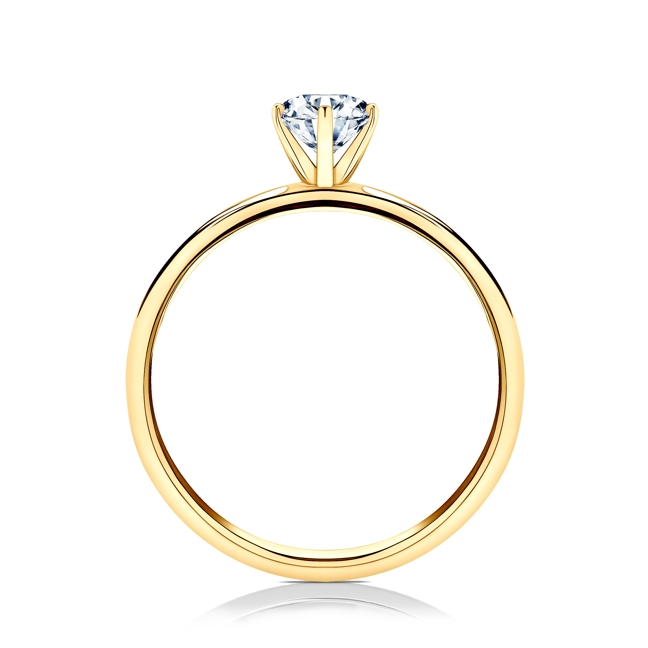 Verlobungsring SAVICKI: Gelbgold, Diamant