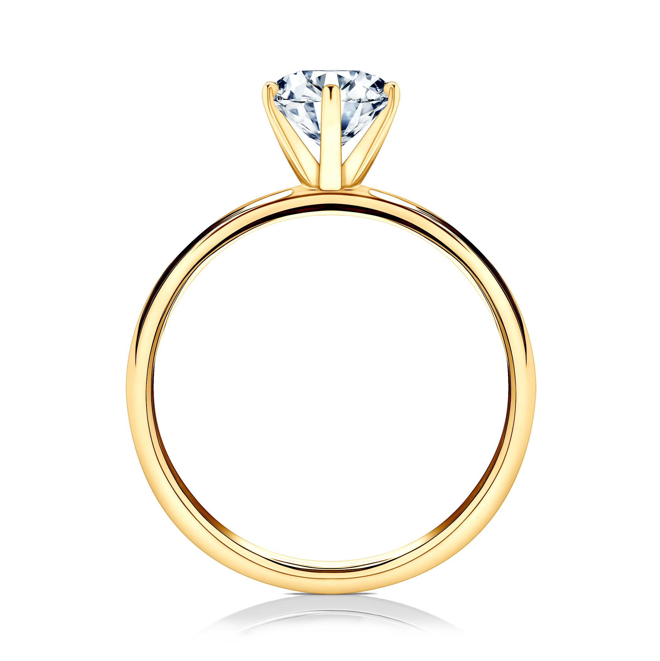 Verlobungsring SAVICKI: Gelbgold, Diamant