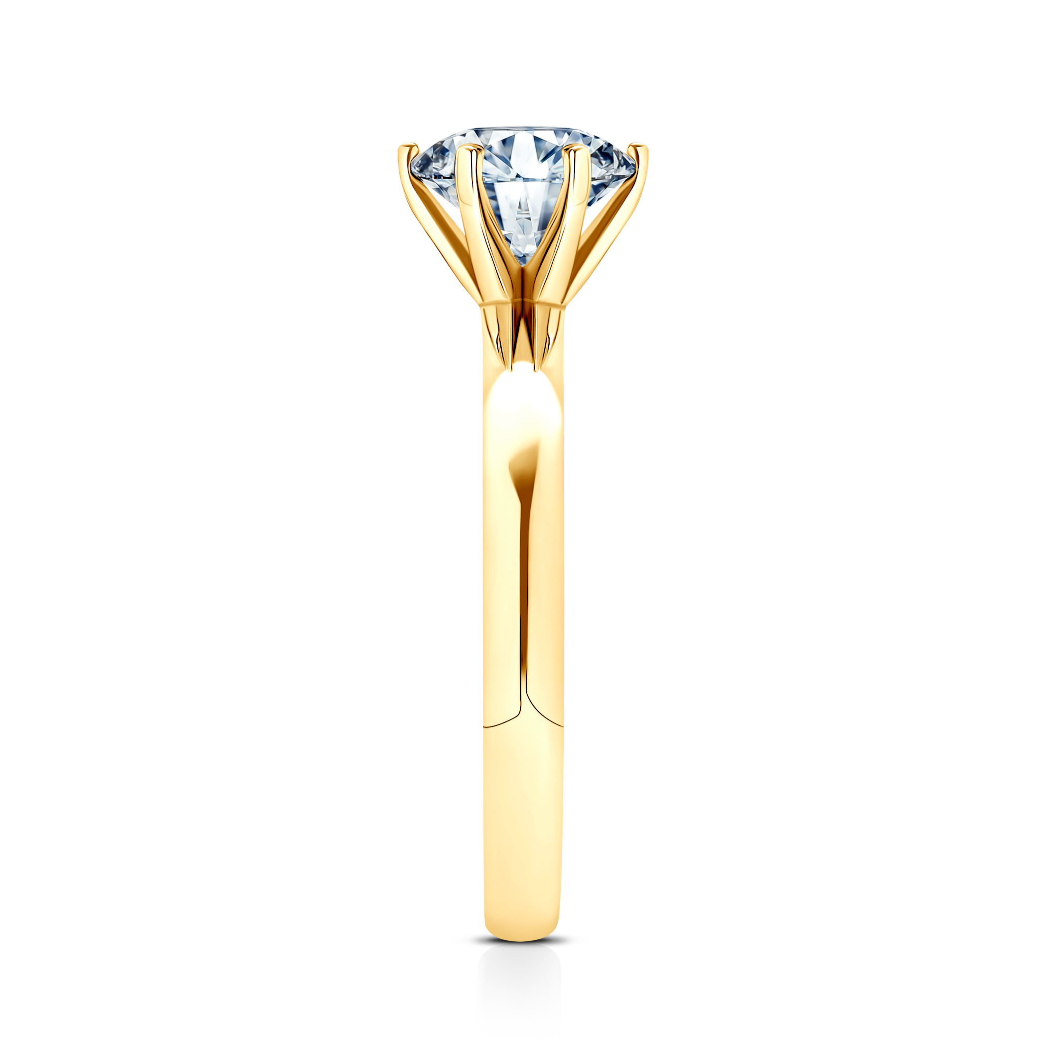 Verlobungsring SAVICKI: Gelbgold, Diamant