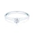 Годежен пръстен SAVICKI: бяло злато, диамант