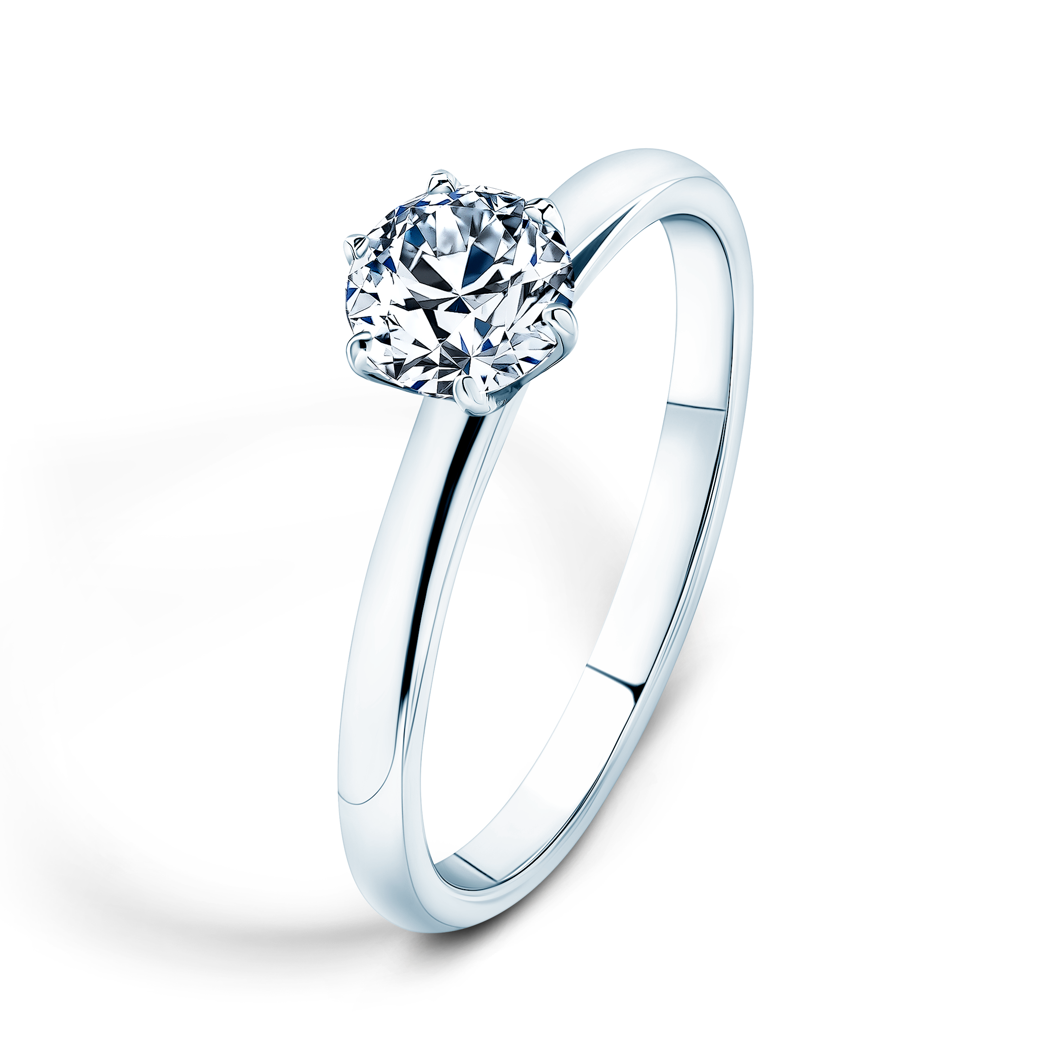 Verlobungsring SAVICKI: Weißgold, Diamant