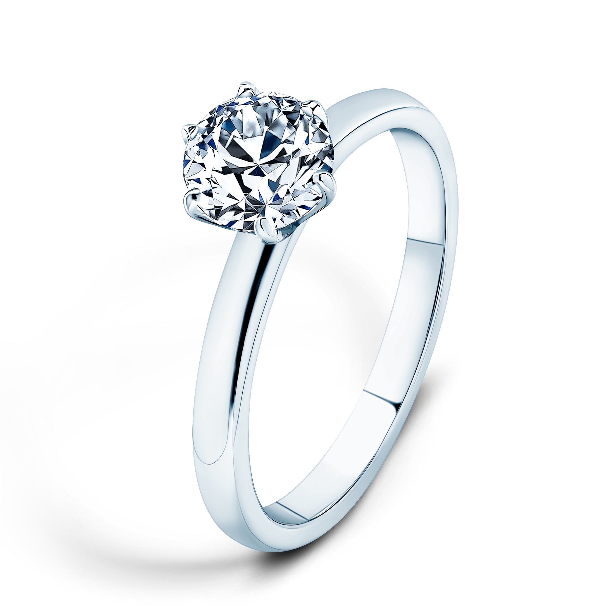 Verlobungsring SAVICKI: Weißgold, Diamant