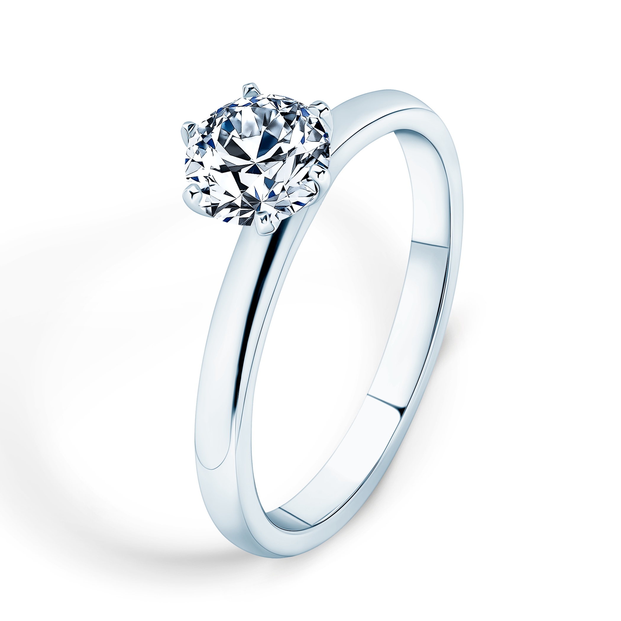 Verlobungsring SAVICKI: Weißgold, Diamant