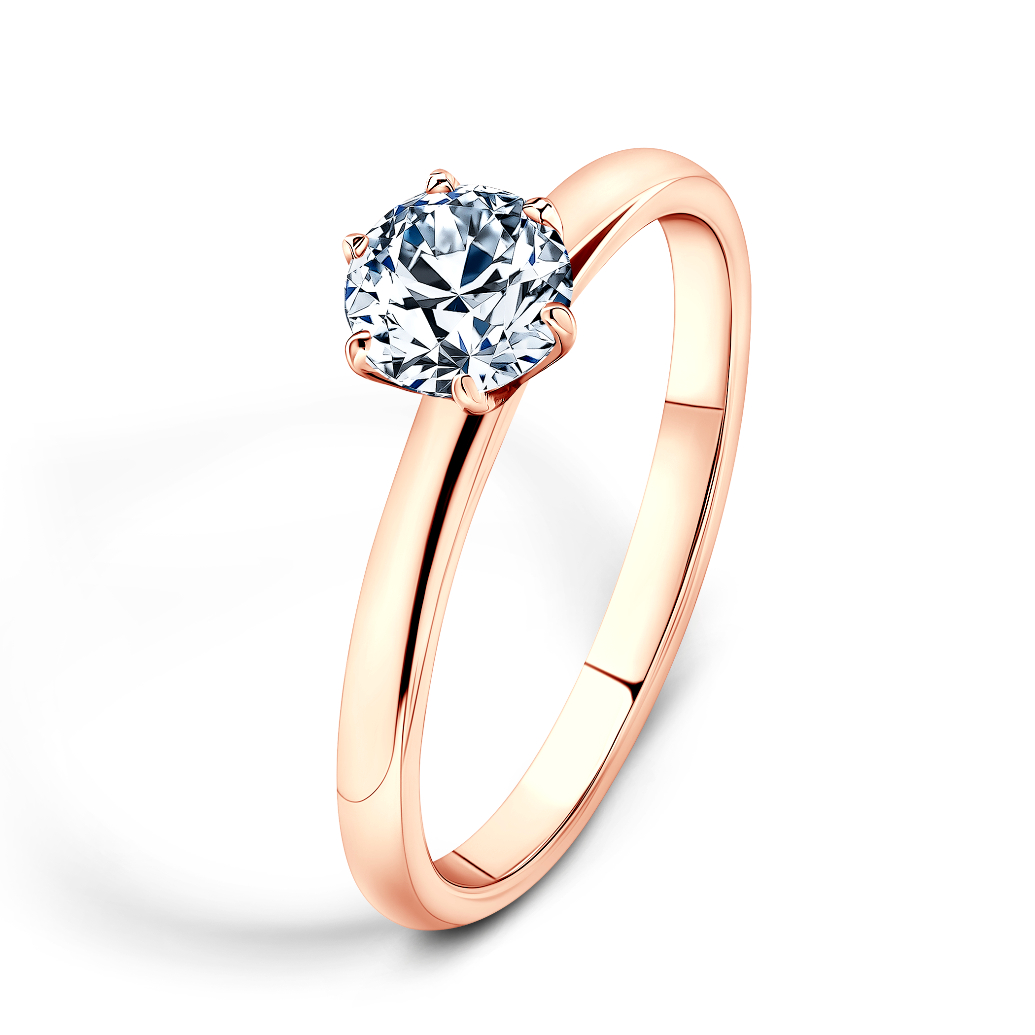 Verlobungsring SAVICKI: Roségold, Diamant