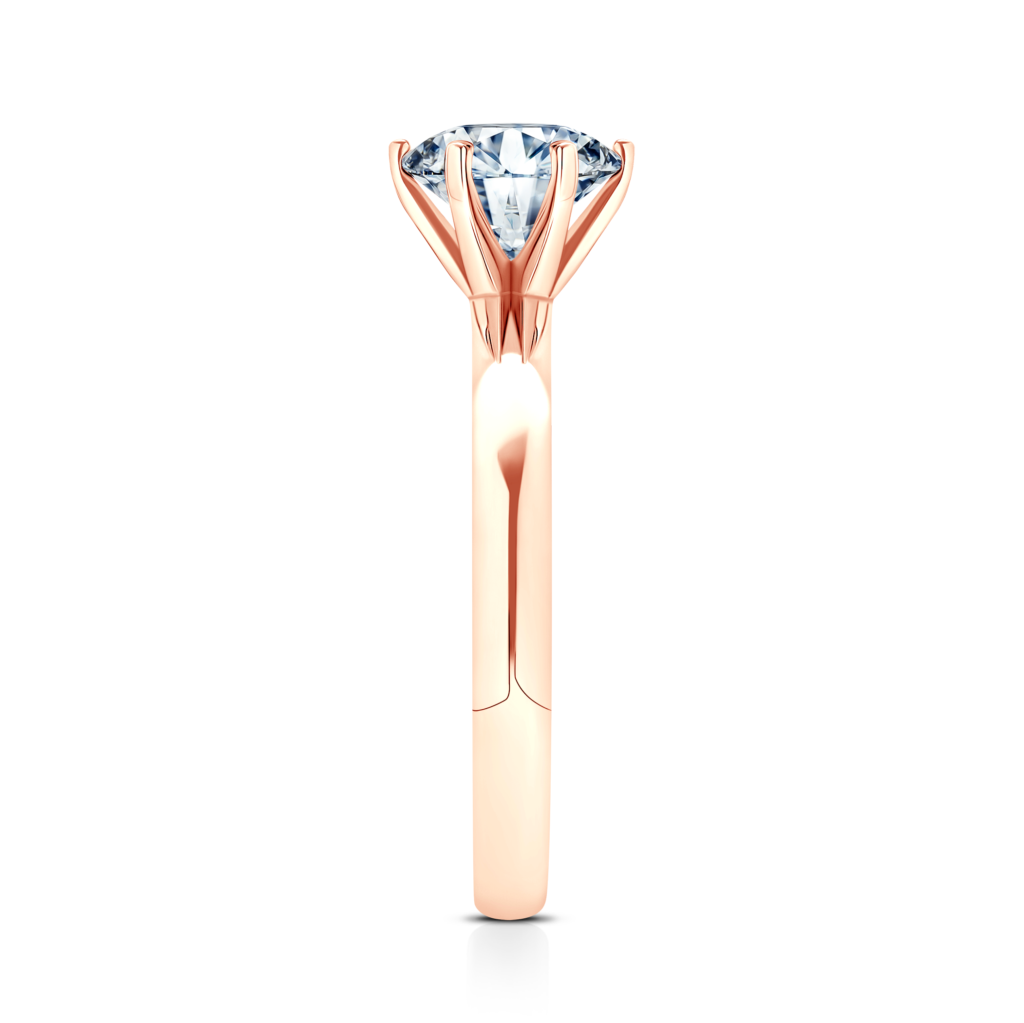 Verlobungsring SAVICKI: Roségold, Diamant