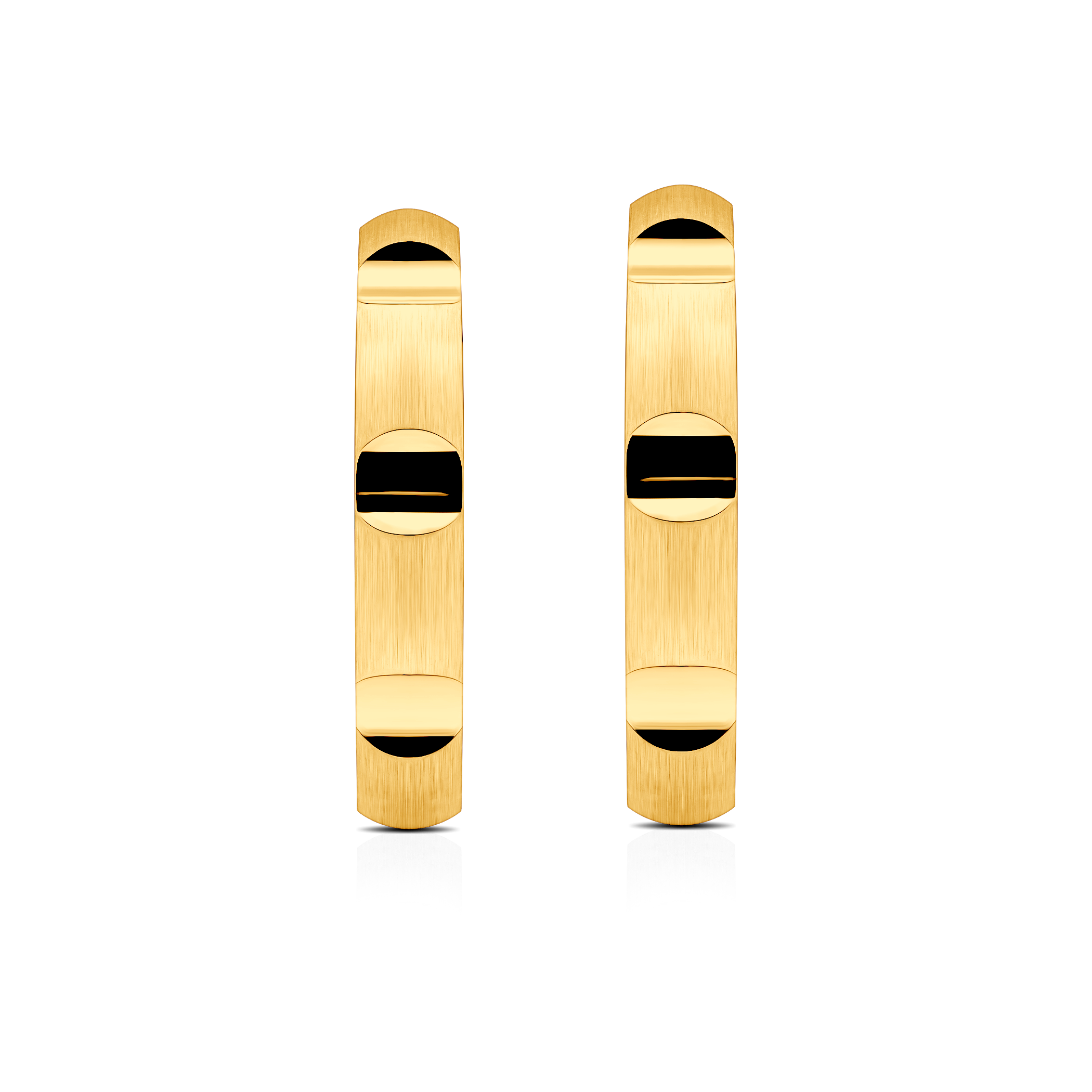Partnerringe Sign of Love®: Gold, halbrund 3,5 mm