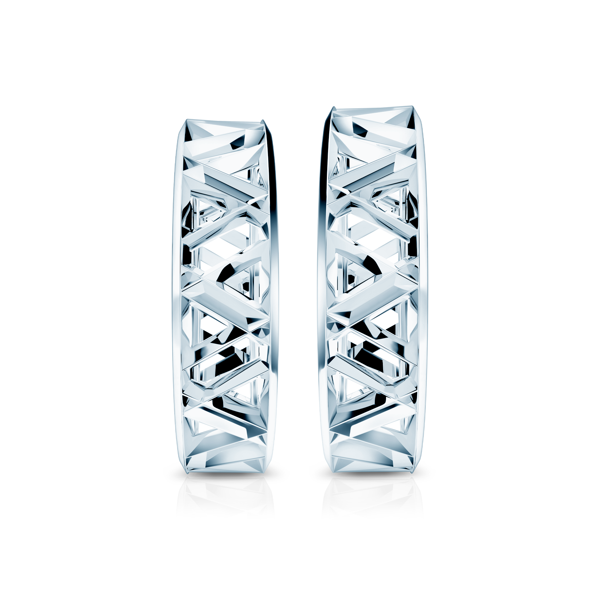 Obrączki partnerskie Sign of Love®: białe złoto, płaskie 5,5mm