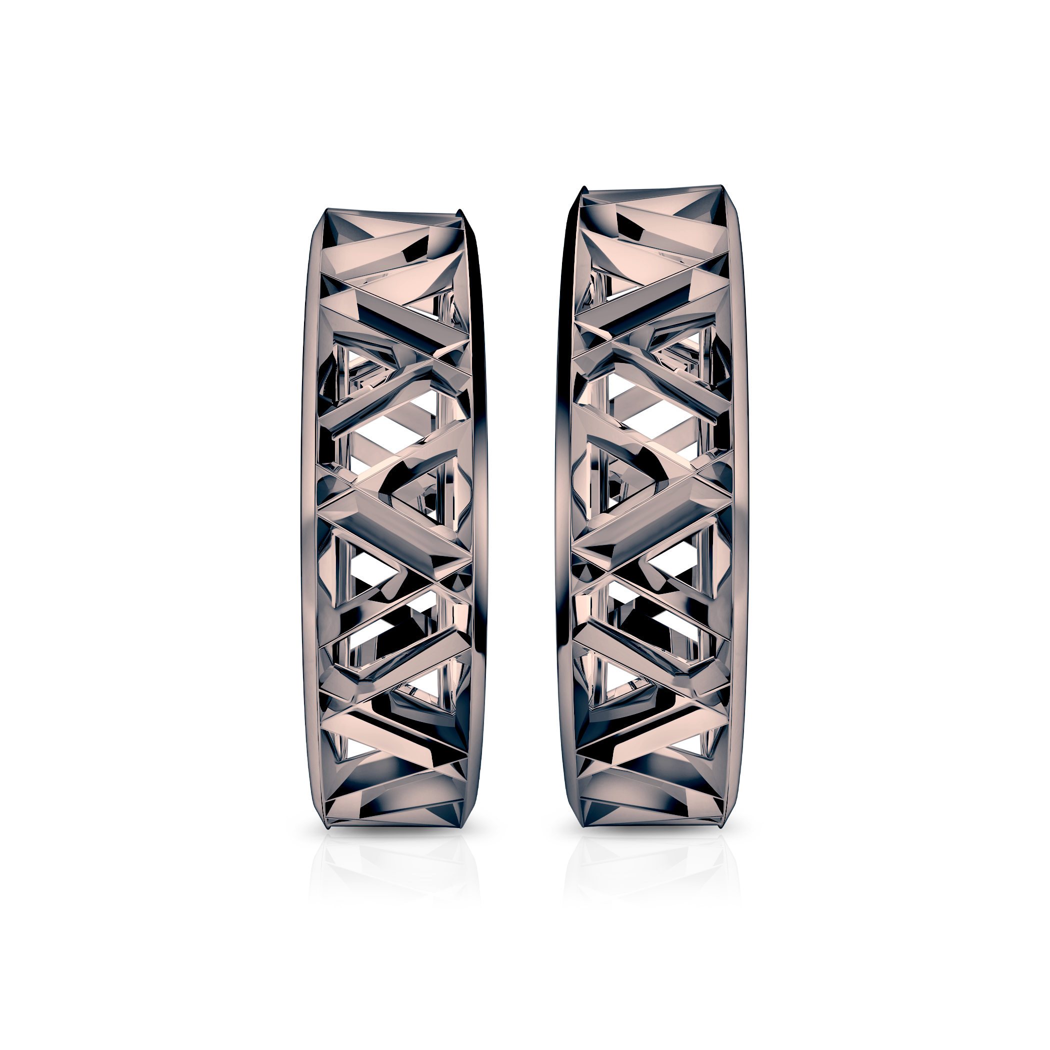 Obrączki partnerskie Sign of Love®: czarne złoto, płaskie 5,5mm