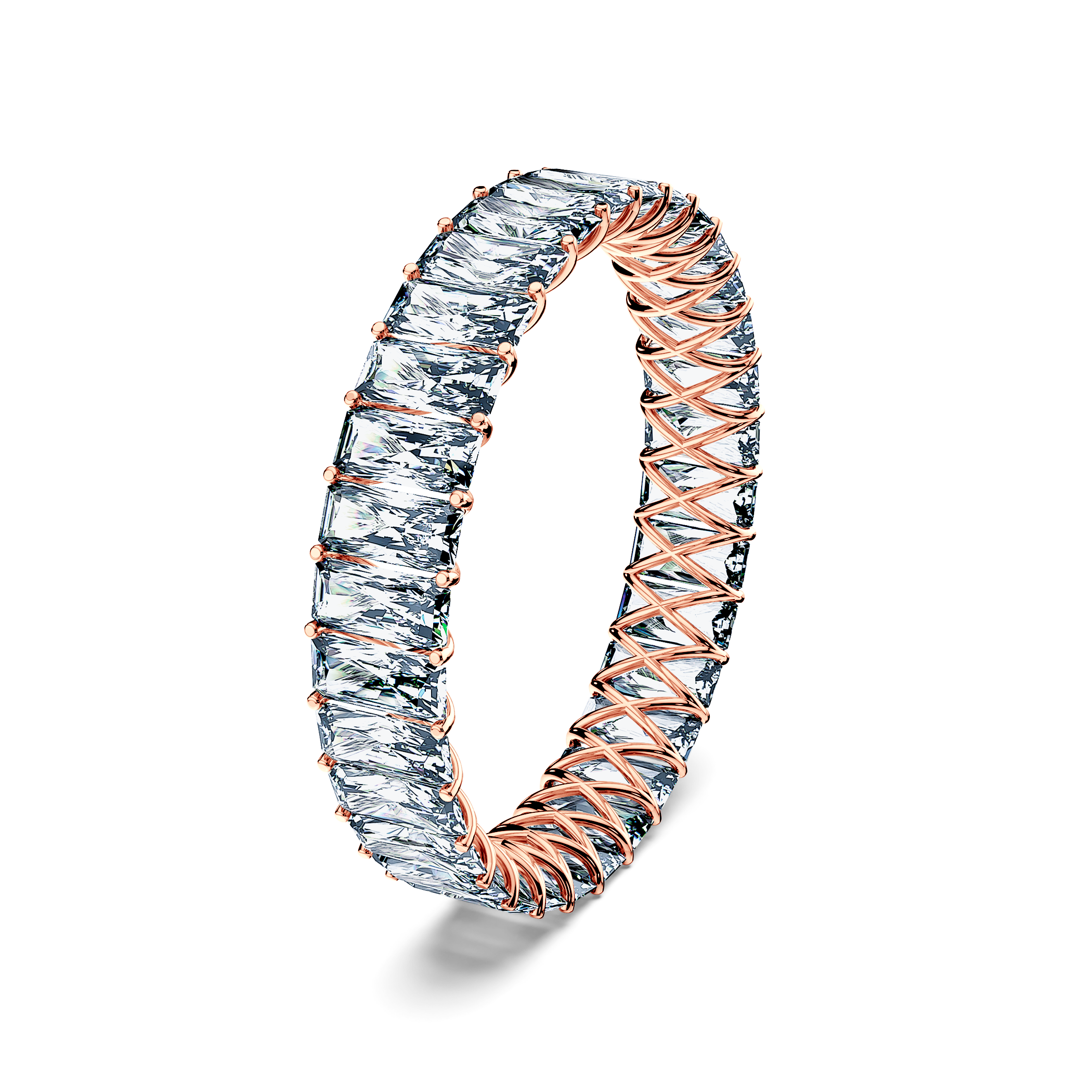 Ring SAVICKI: Roségold, Diamanten