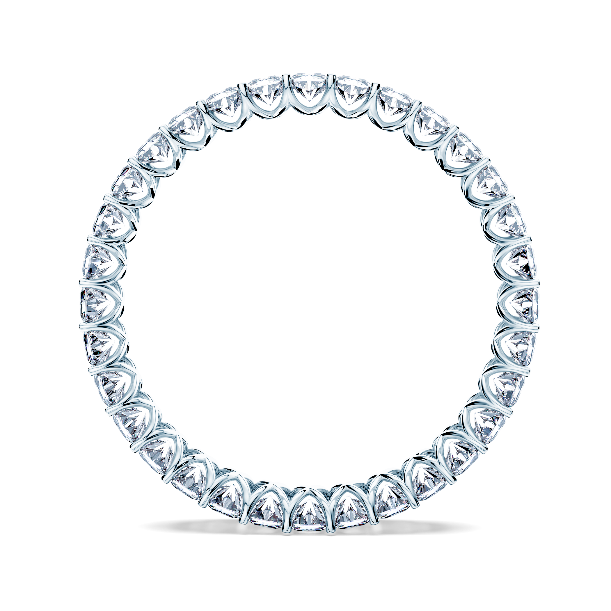 Goldring SAVICKI: Weißgold, Diamanten