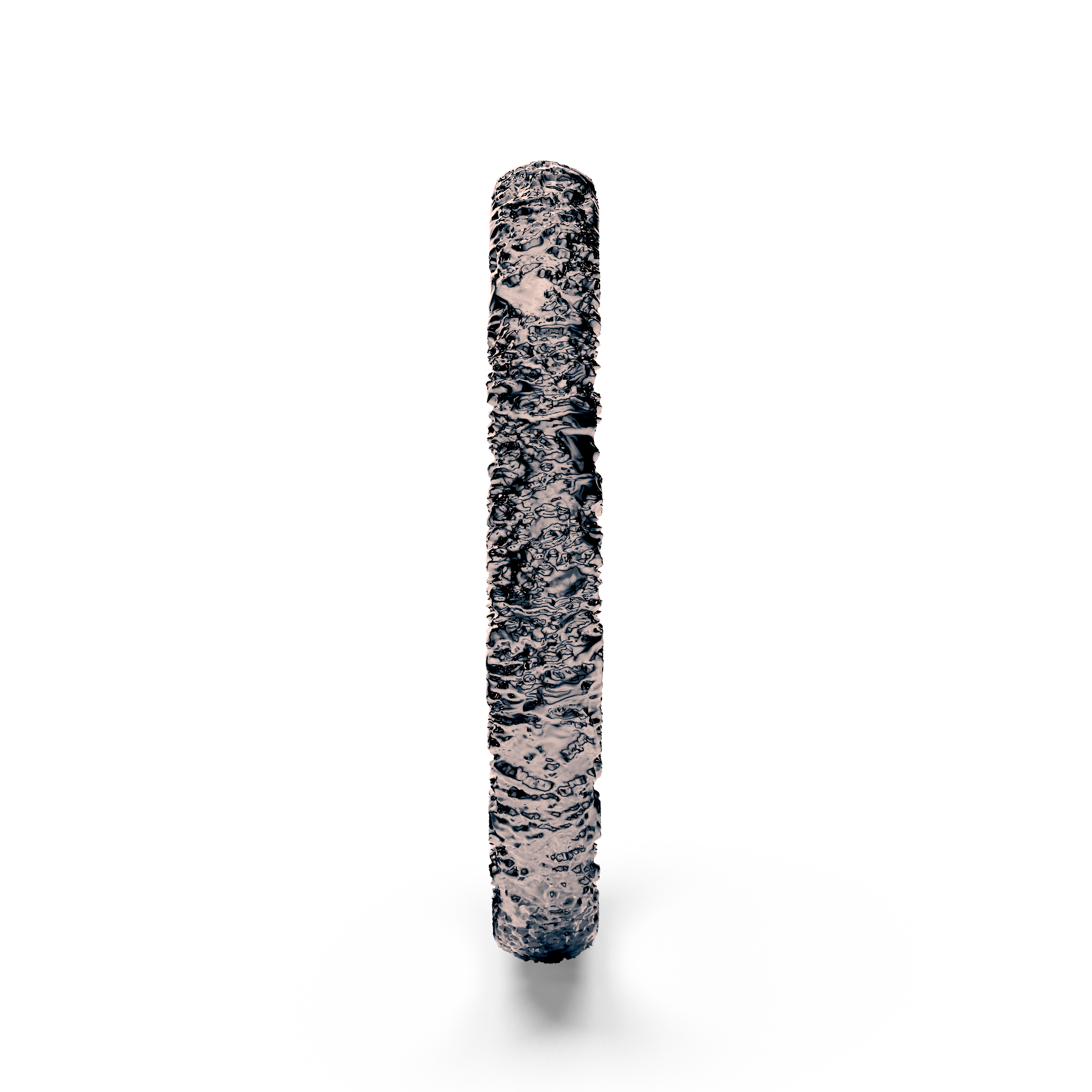 Obrączka partnerska Sign of Love®: czarne złoto, płaska, 2,6mm