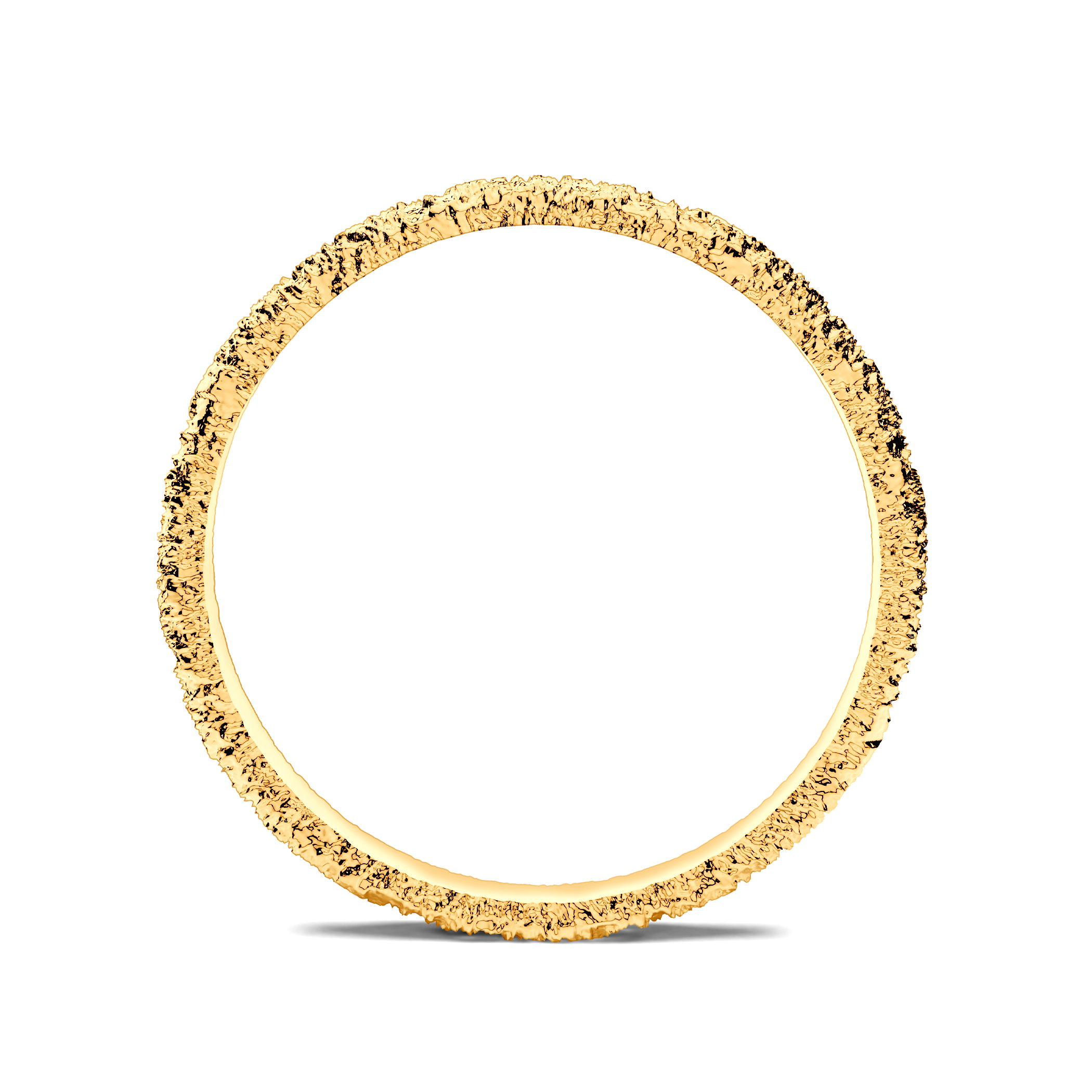 Obrączka partnerska Sign of Love®: złota, płaska, 2,6mm - 3