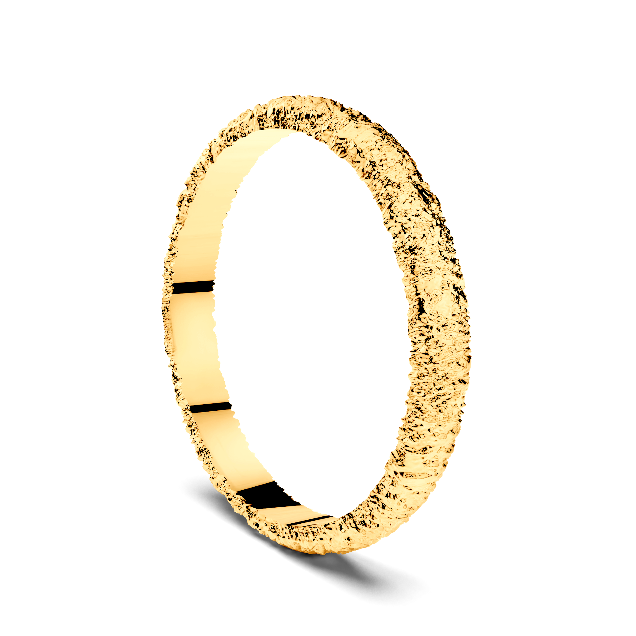 Obrączka partnerska Sign of Love®: złota, płaska, 2,6mm - 4