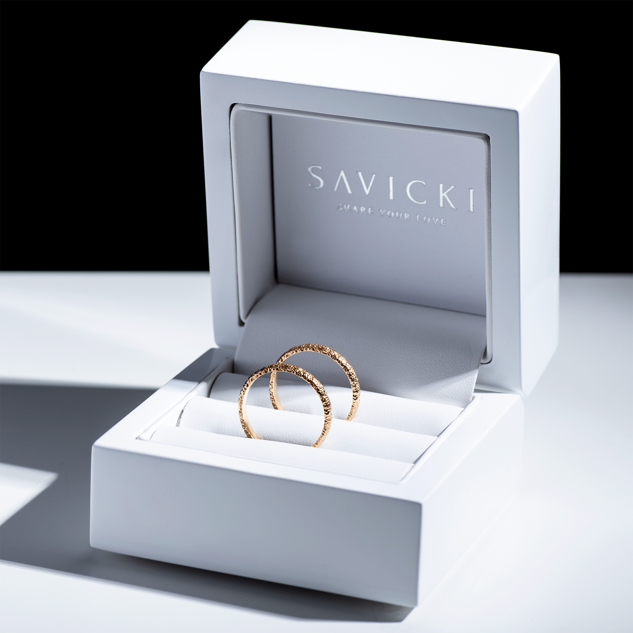 Obrączki partnerskie Sign of Love®: złote, płaskie 2,6mm