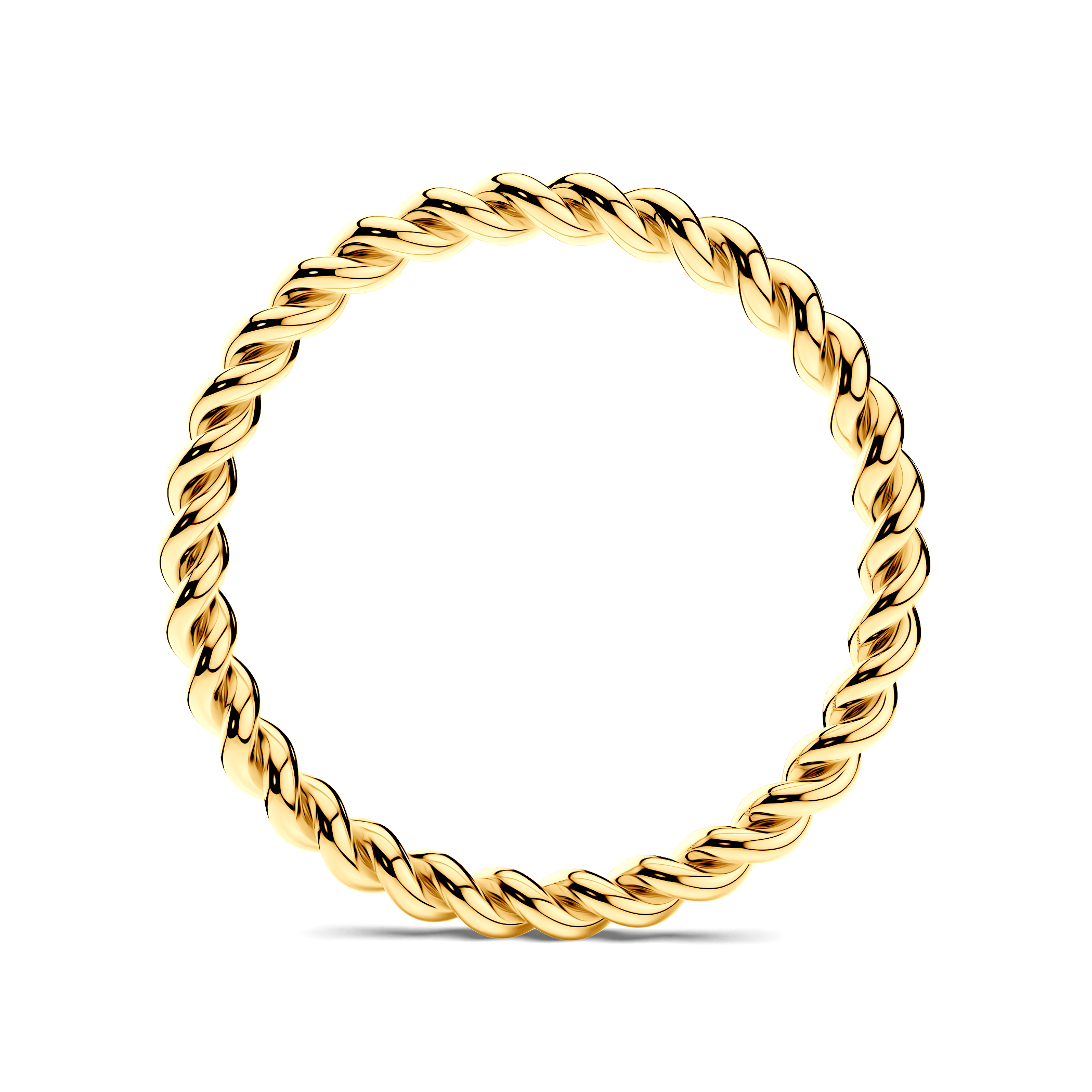 Obrączka partnerska Sign of Love®: złota, okrągła, 1,6mm