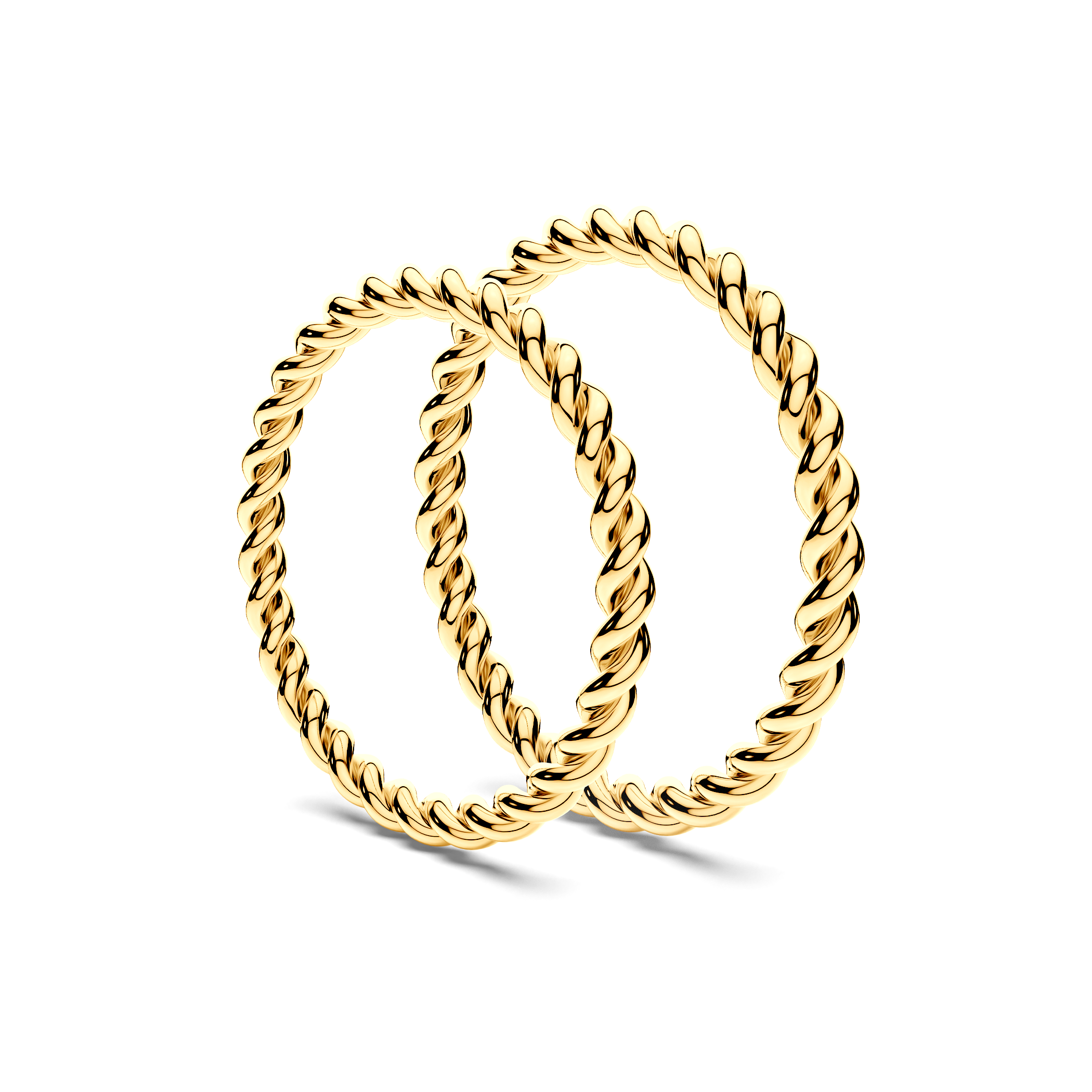 Obrączki partnerskie Sign of Love®: złote, okrągłe 1,6mm - 3