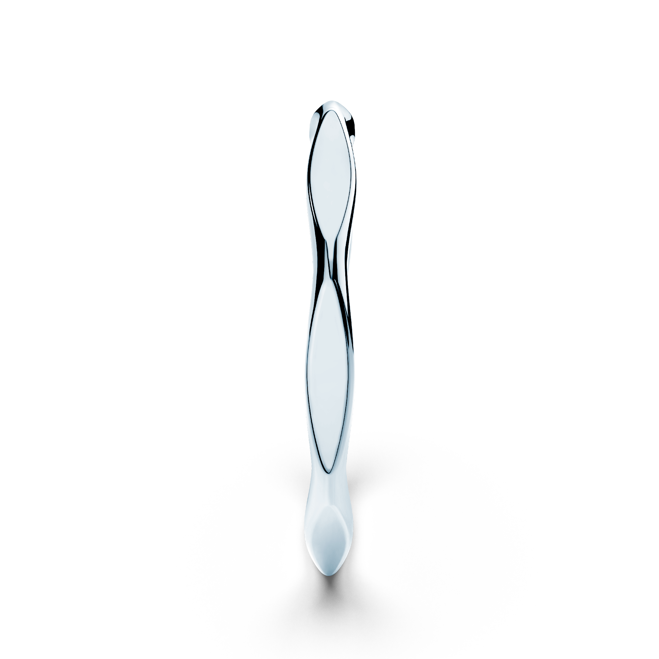 Obrączka partnerska Sign of Love®: białe złoto, płaska, 1,9mm