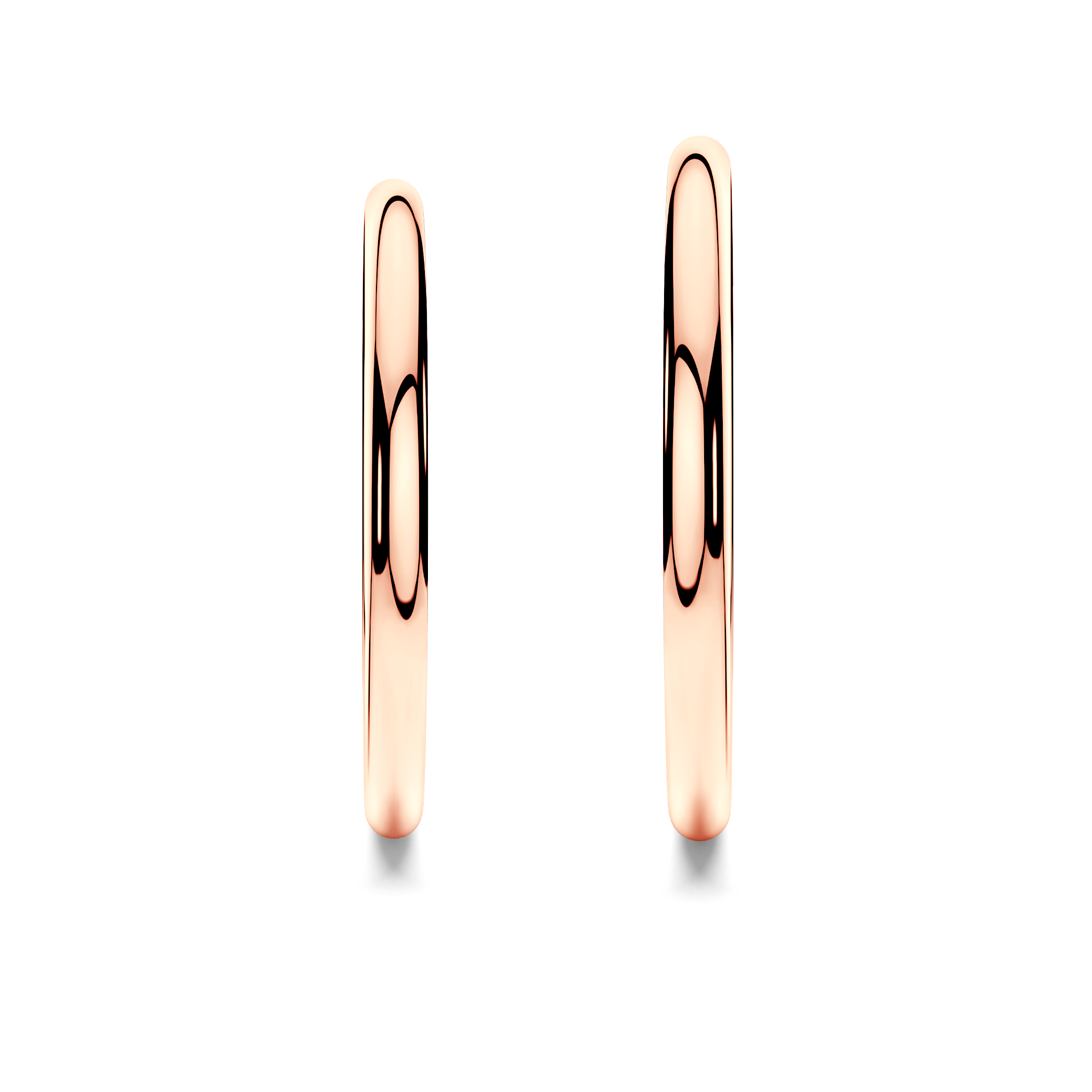 Partnerringe Sign of Love®: Roségold, rund 1,7 mm