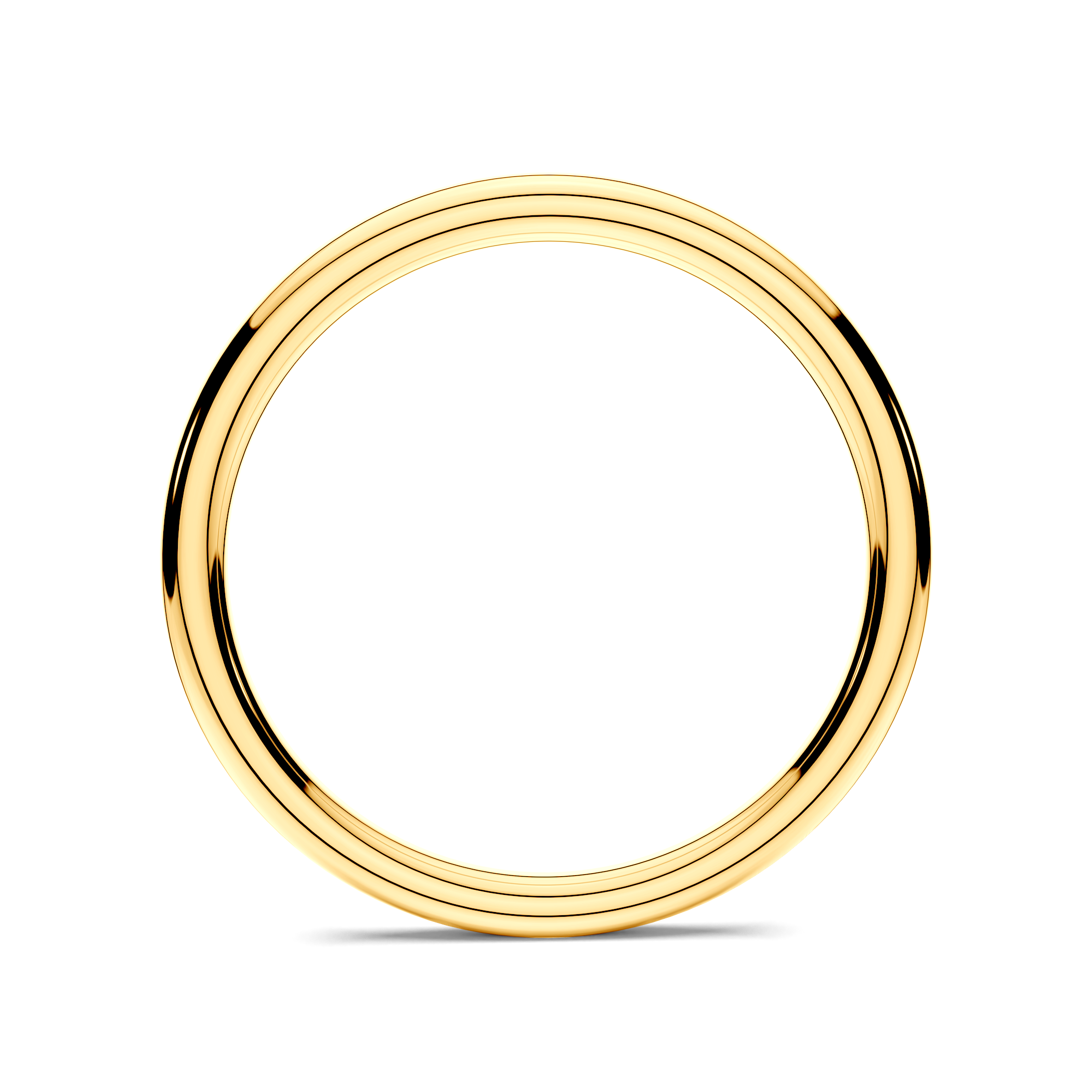 Obrączka partnerska Sign of Love®: złota, okrągła, 1,7mm