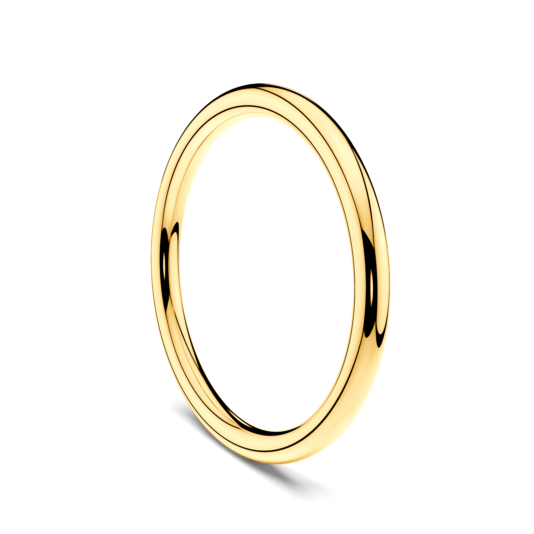 Obrączka partnerska Sign of Love®: złota, okrągła, 1,7mm