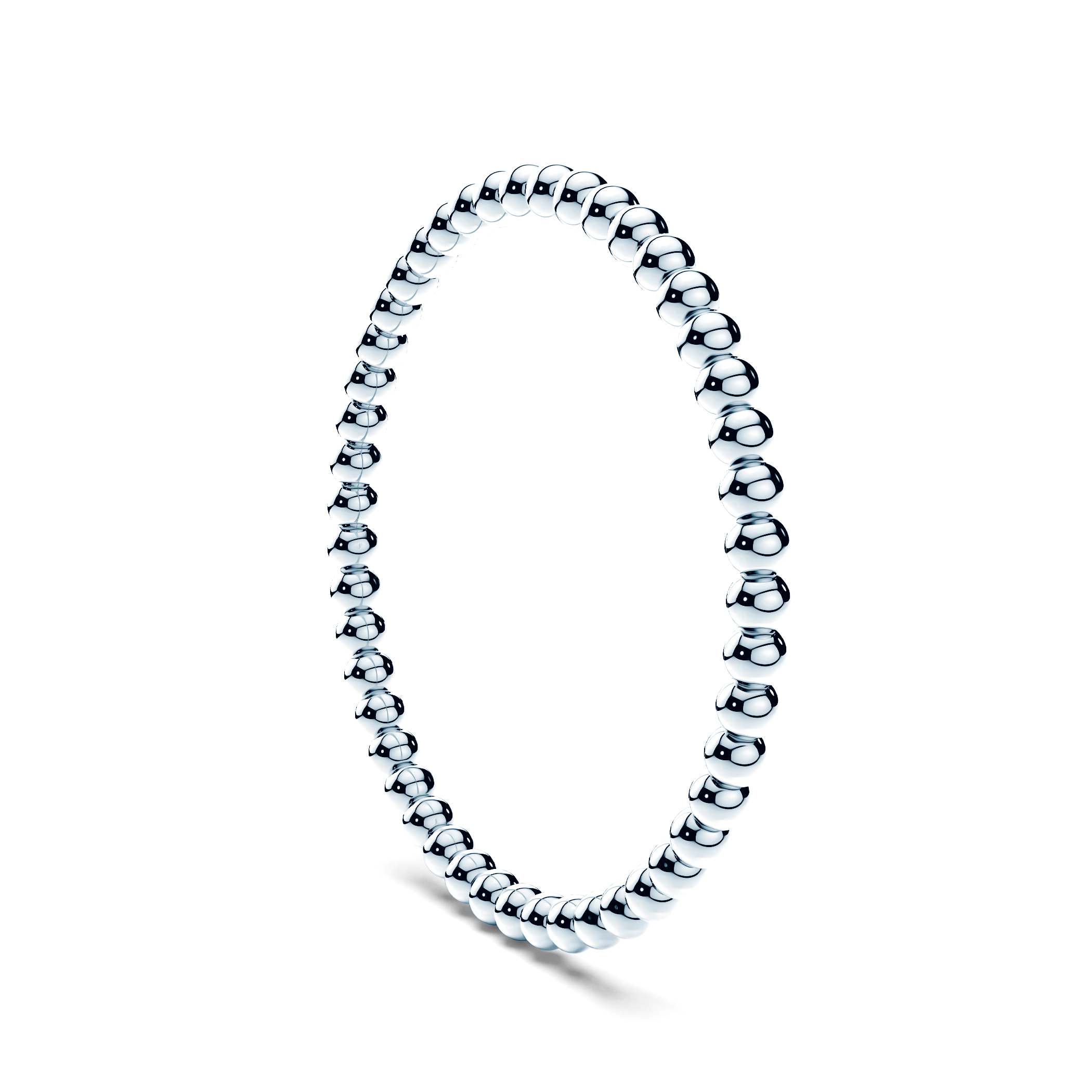 Obrączka partnerska Sign of Love®: białe złoto, okrągła, 1,3mm