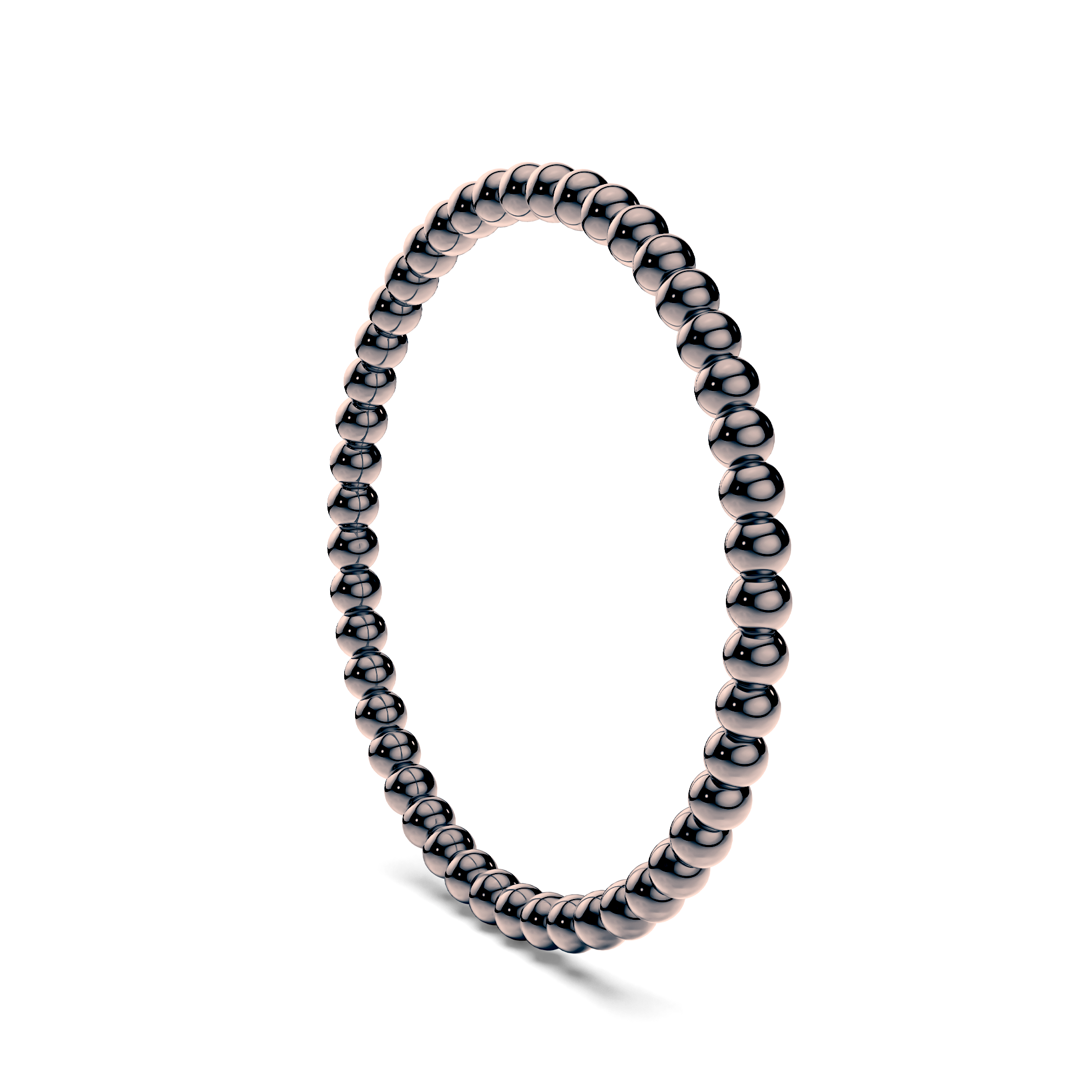 Obrączka partnerska Sign of Love®: czarne złoto, okrągła, 1,3mm