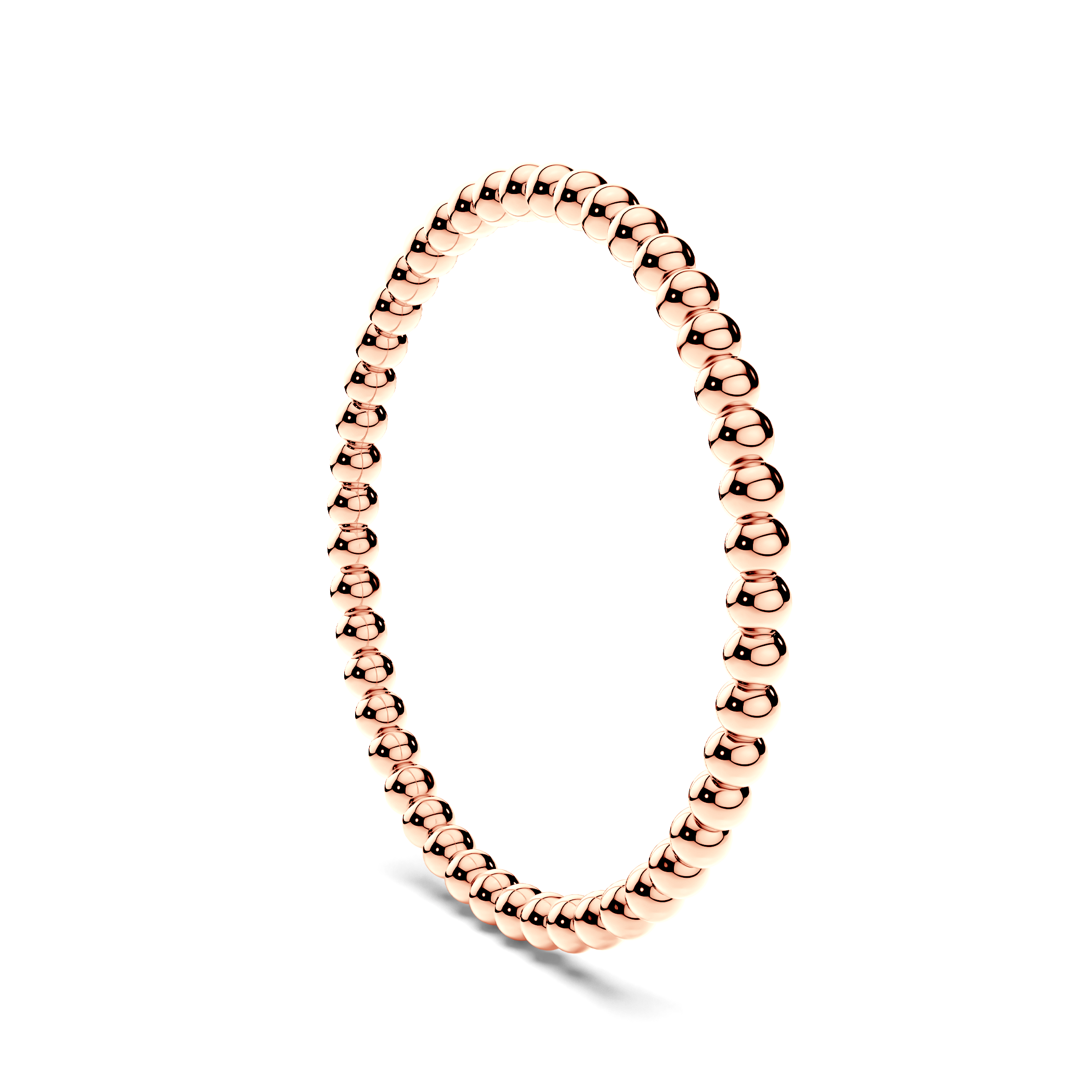 Obrączka partnerska Sign of Love®: różowe złoto, okrągła, 1,3mm