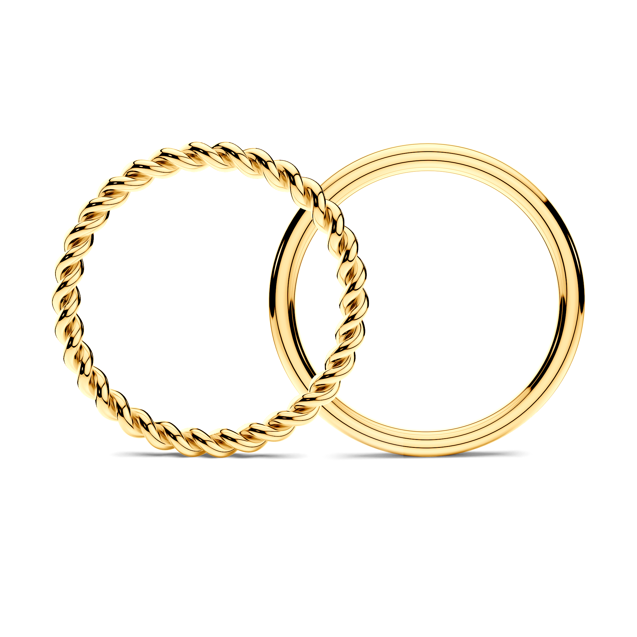 Partnerringe Sign of Love®: Gold, rund 1,6 mm und rund 1,7 mm