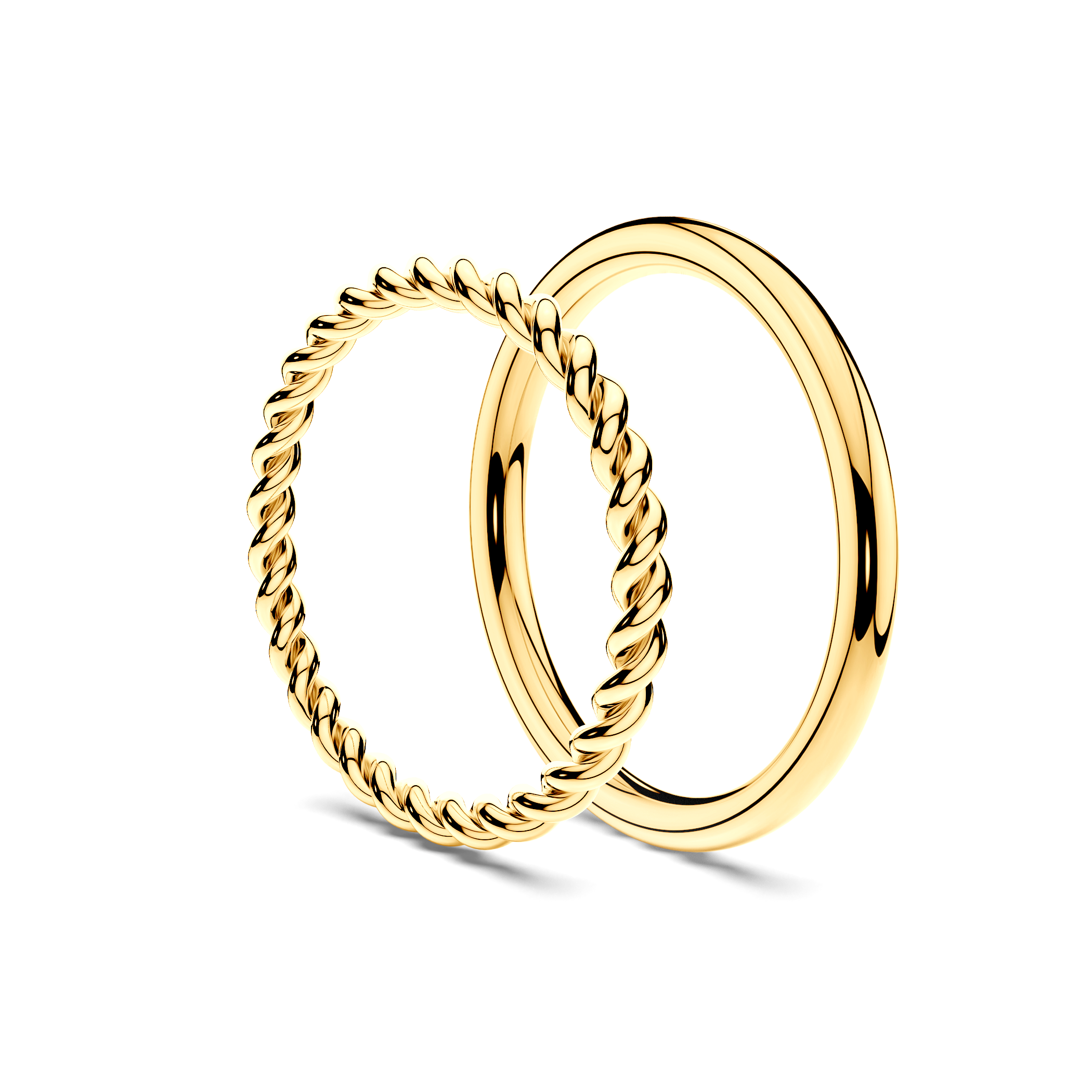 Partnerringe Sign of Love®: Gold, rund 1,6 mm und rund 1,7 mm