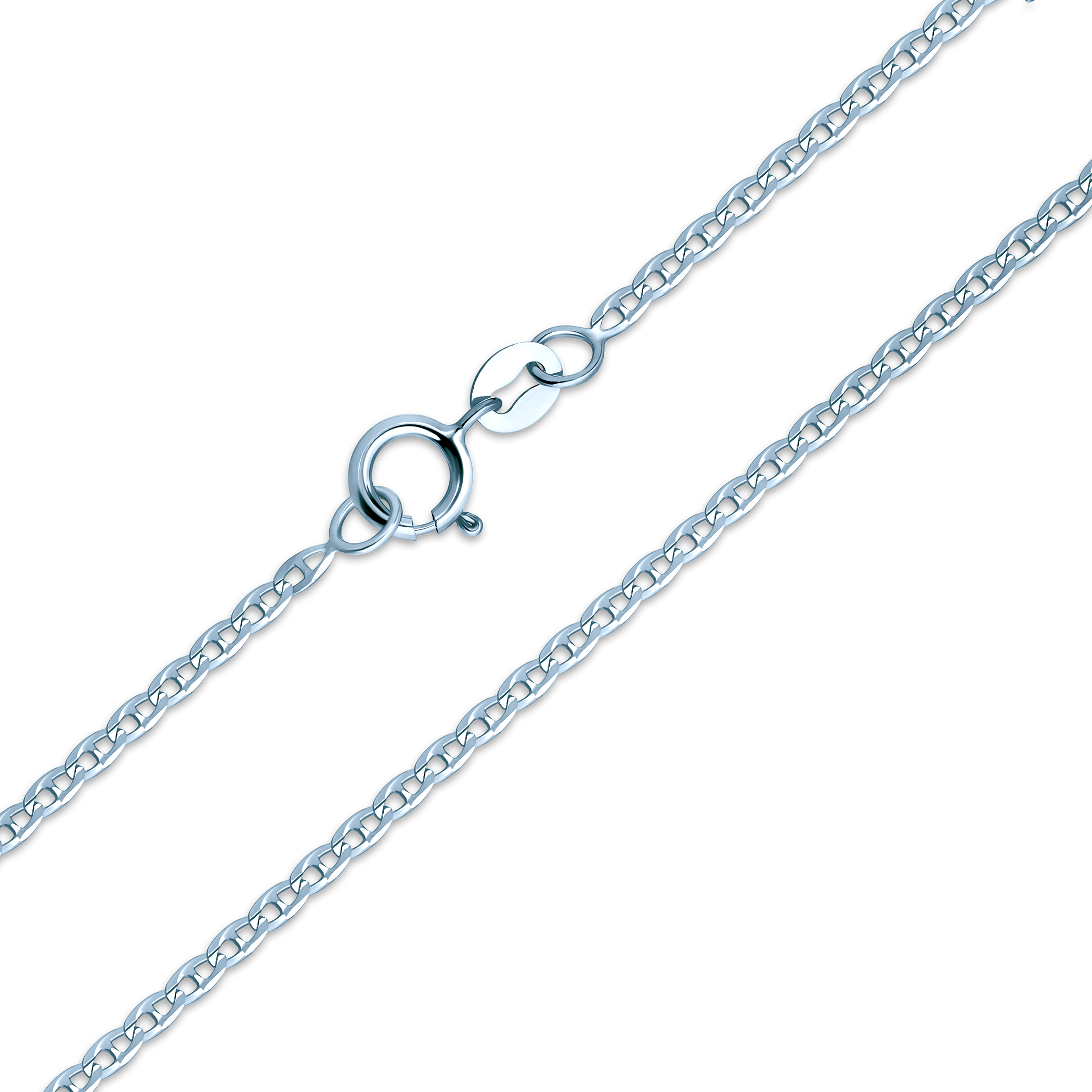 Łańcuszek Savicki 1,3mm: białe złoto 585, gucci marina