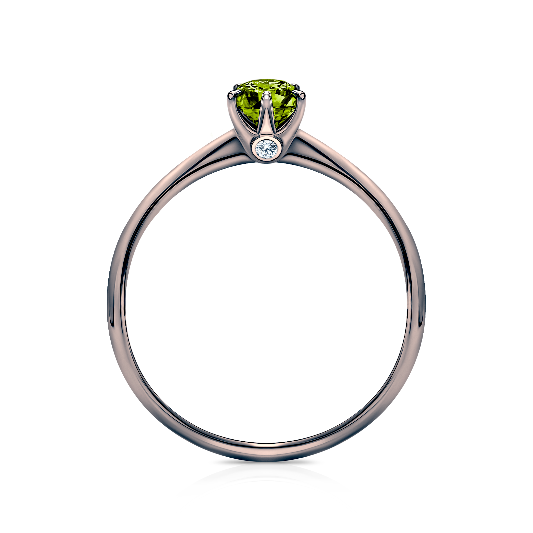 Roka　Destiny 　サイズ　40インチ Pierścionek zaręczynowy Share Your Love: czarne złoto, czarny