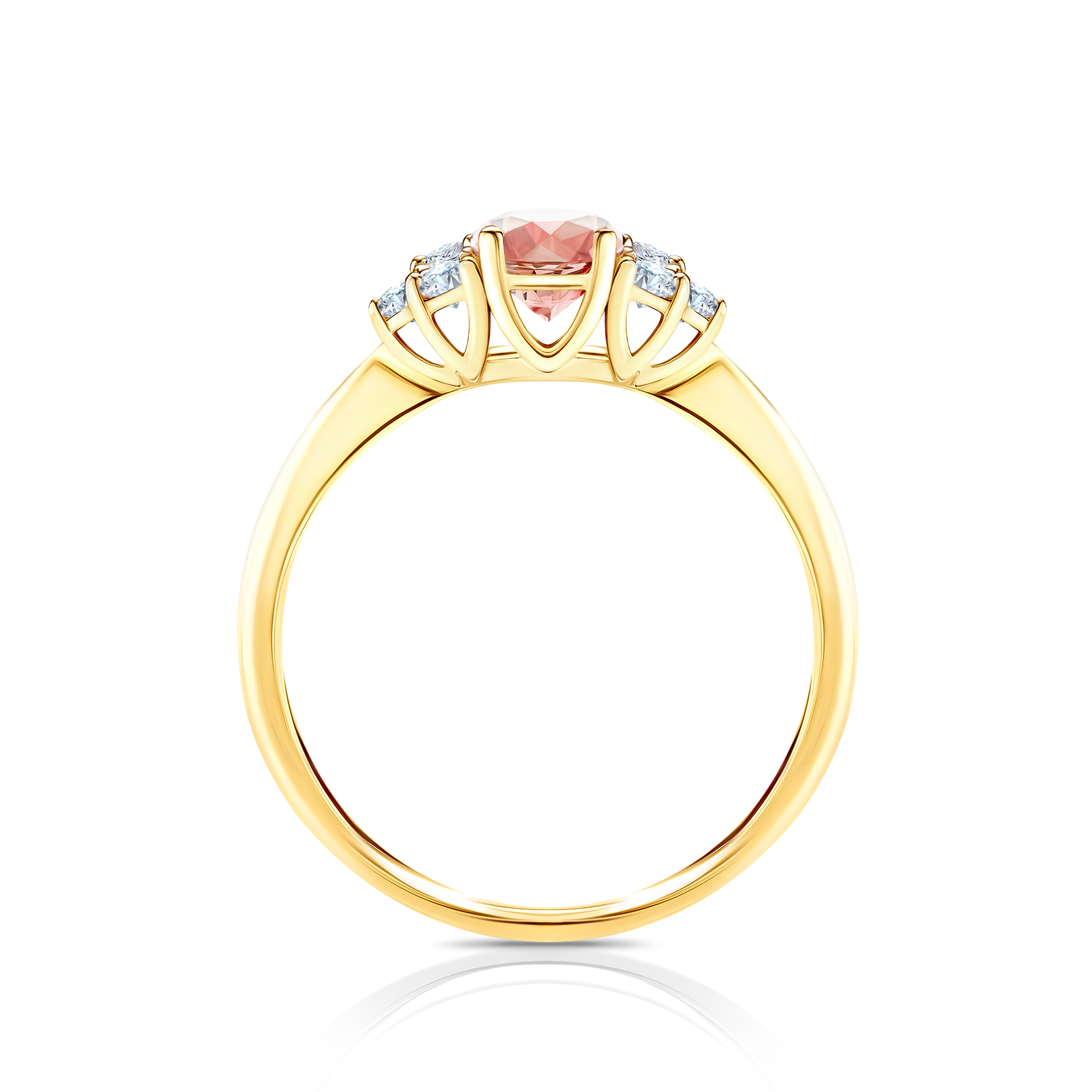 フィッティ  Pierścionek zaręczynowy Fairytale: czarne złoto, czarny