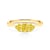 Zásnubní prsten Fairytale: žluté zlato, žluté safíry