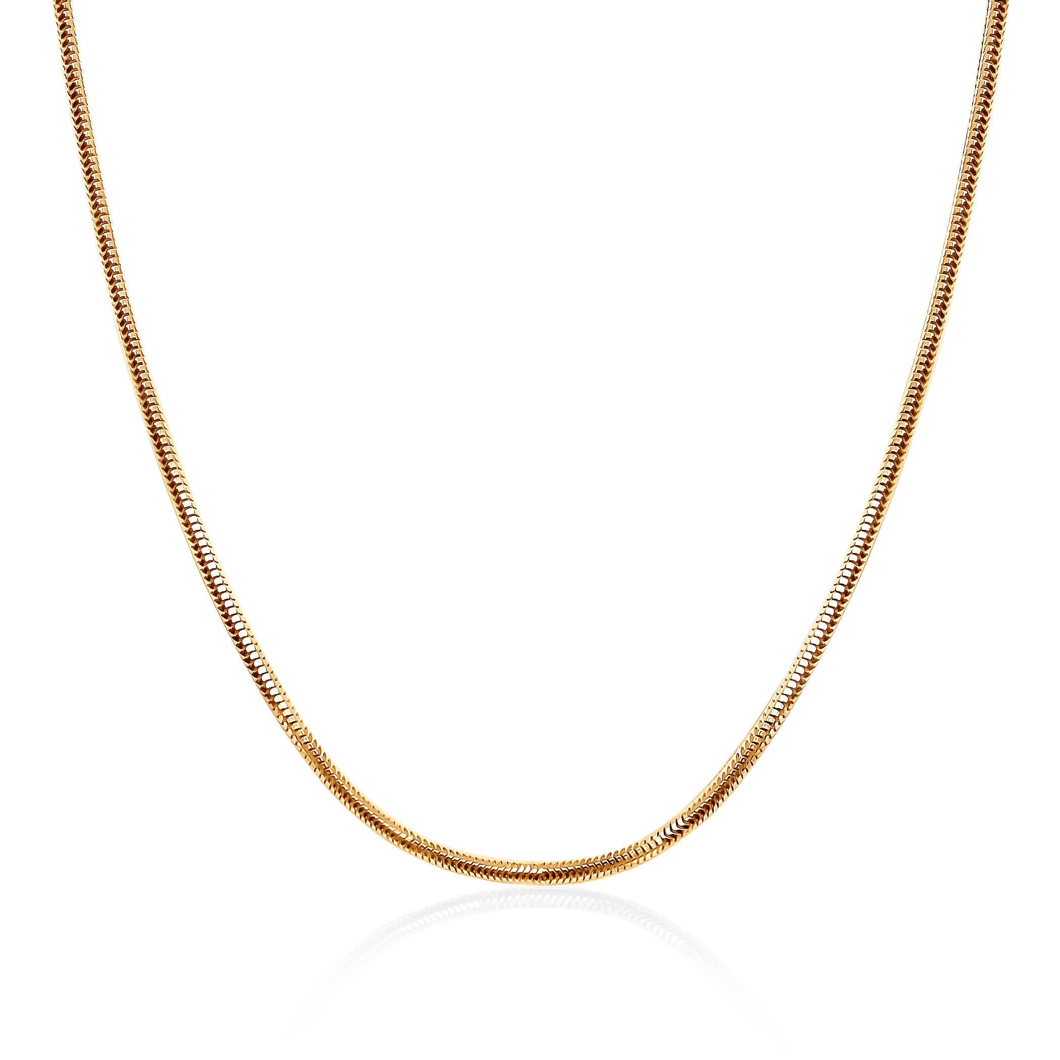 Złoty łańcuszek Savicki: żółte złoto