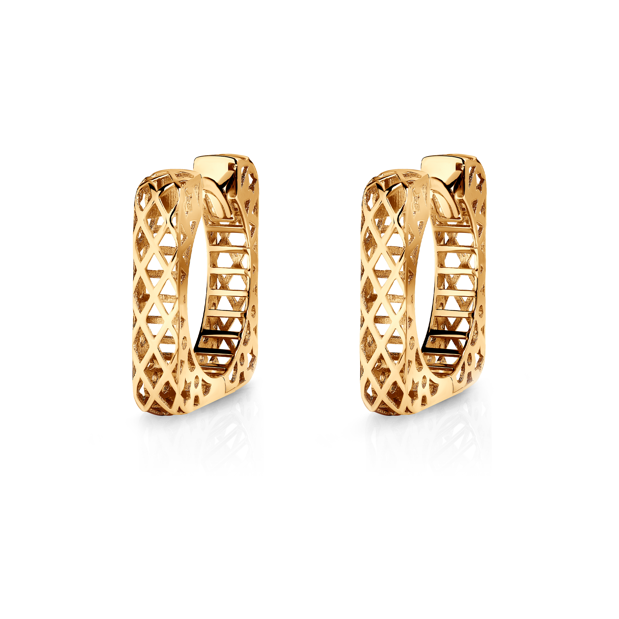 Náušnice SAVICKI: žlté zlato