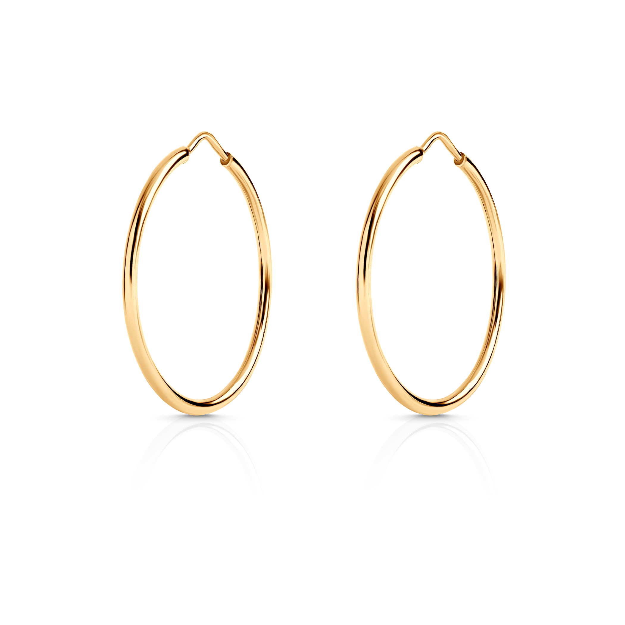 Náušnice SAVICKI: žlté zlato