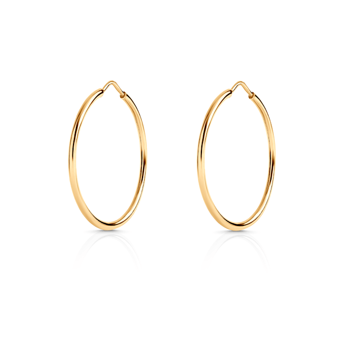 Kolczyki koła SAVICKI: złote